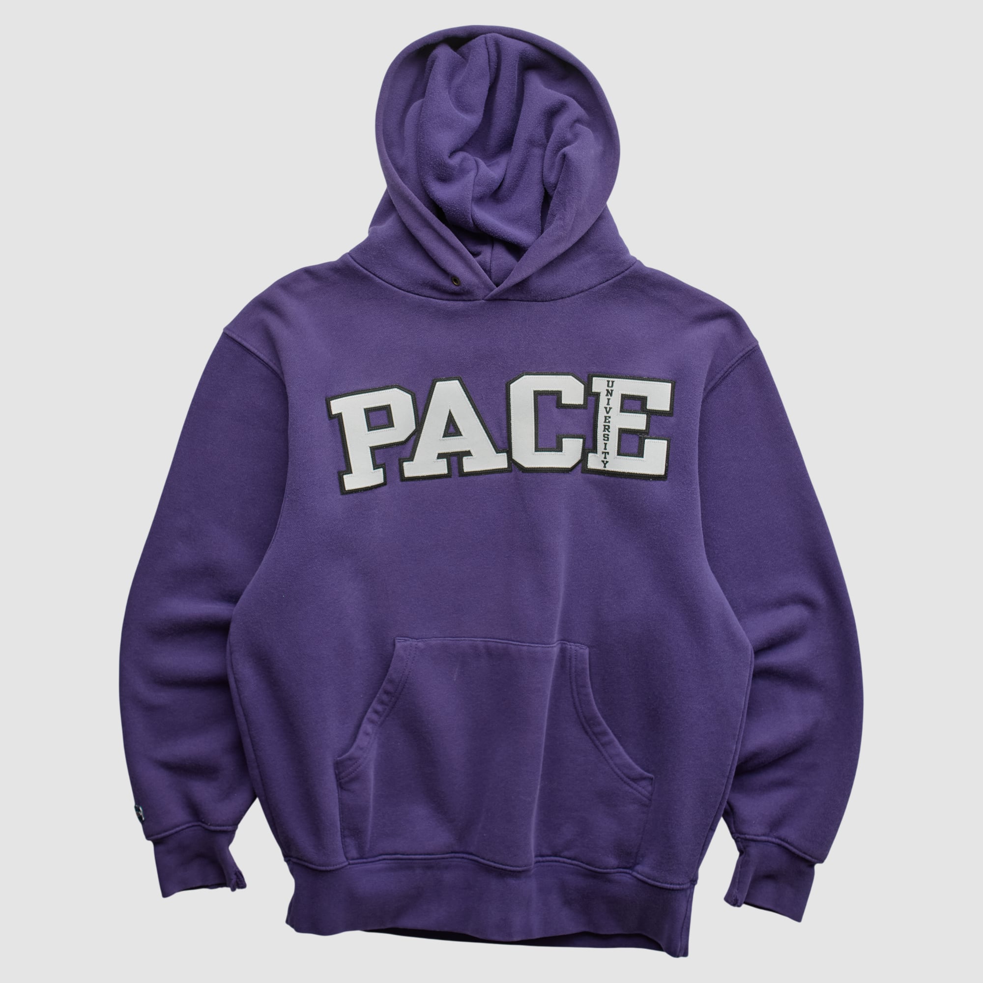Pace University Setters Jansport 2000s Hooded Pullover Sweatshirt - Purple - S