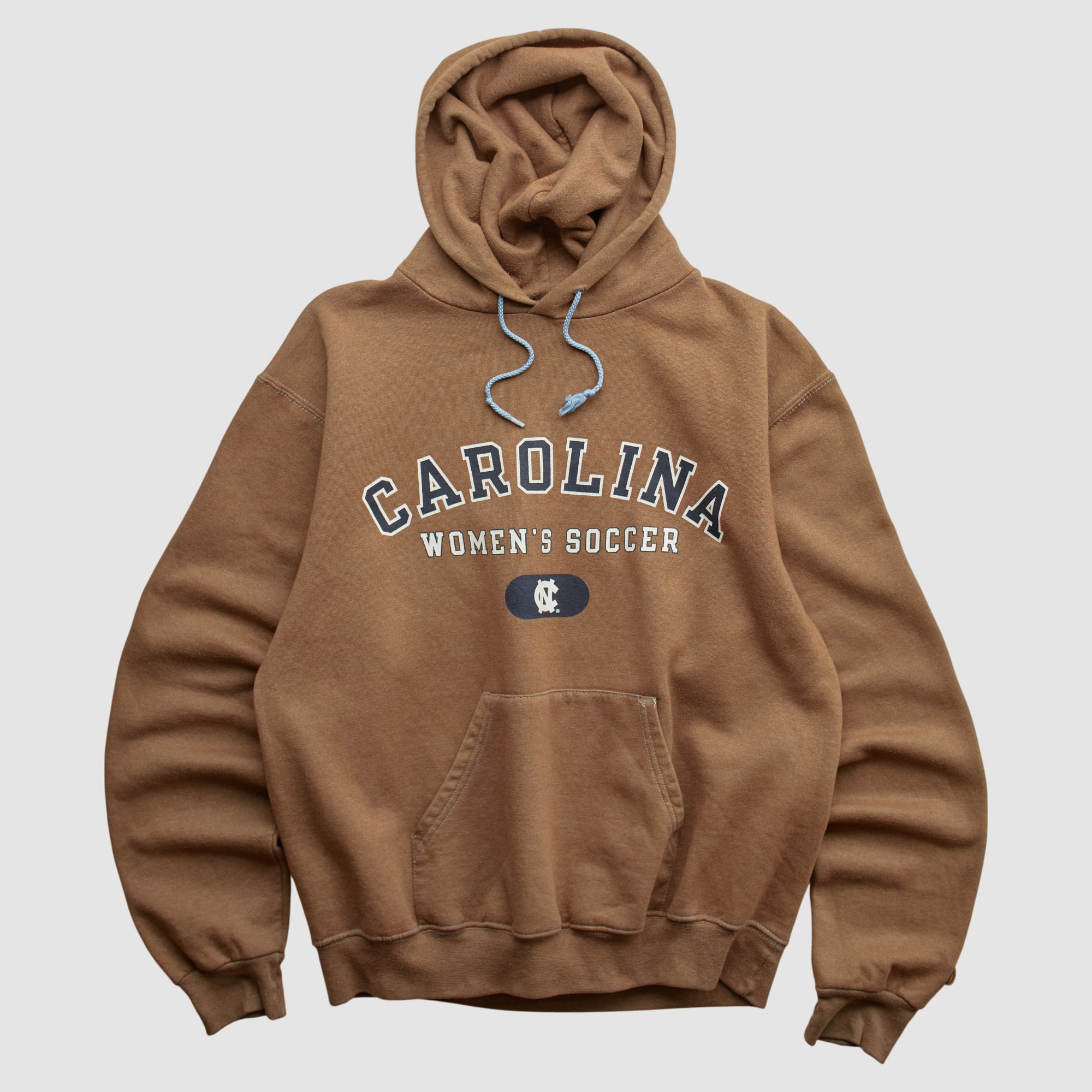 North Carolina Tar Heels Champion 2000s Hooded Pullover Sweatshirt - Clay - S