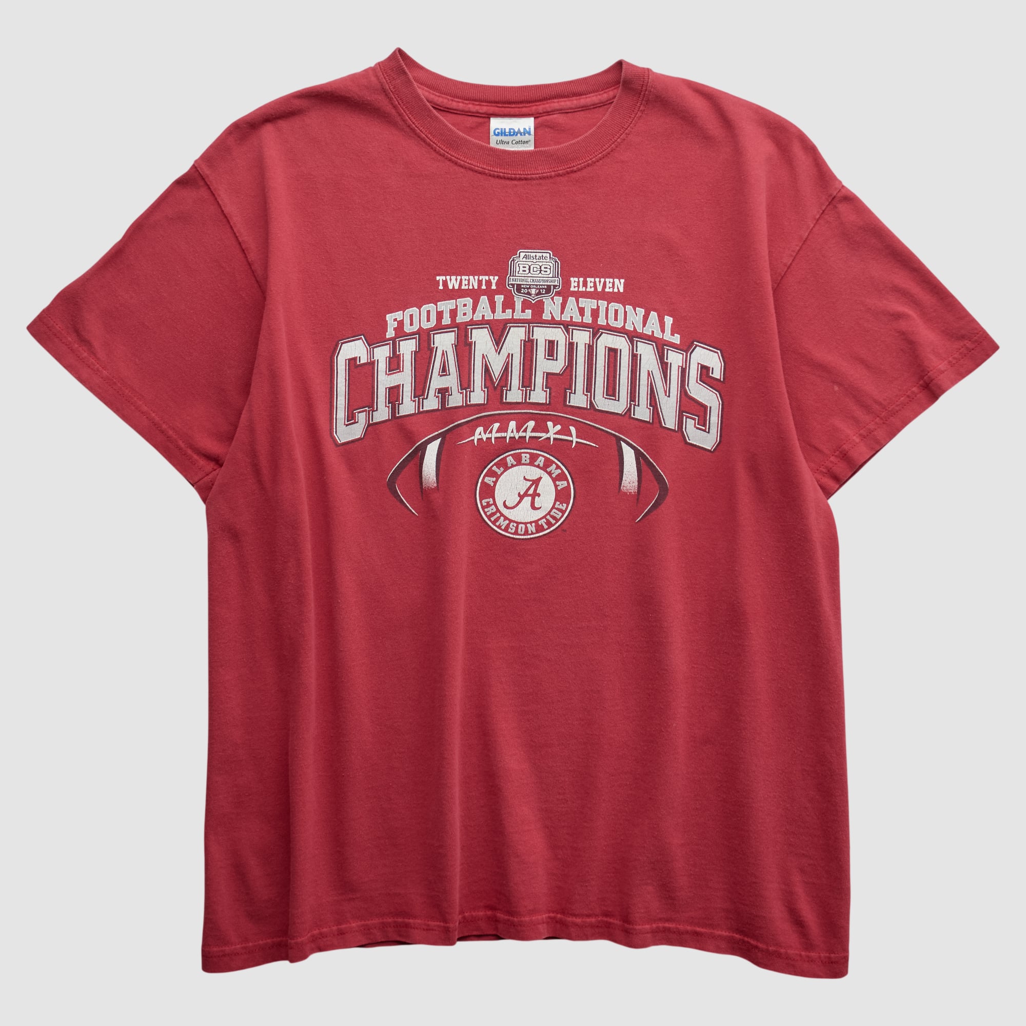 Alabama Crimson Tide Gildan 2011 T-shirt - Red - S