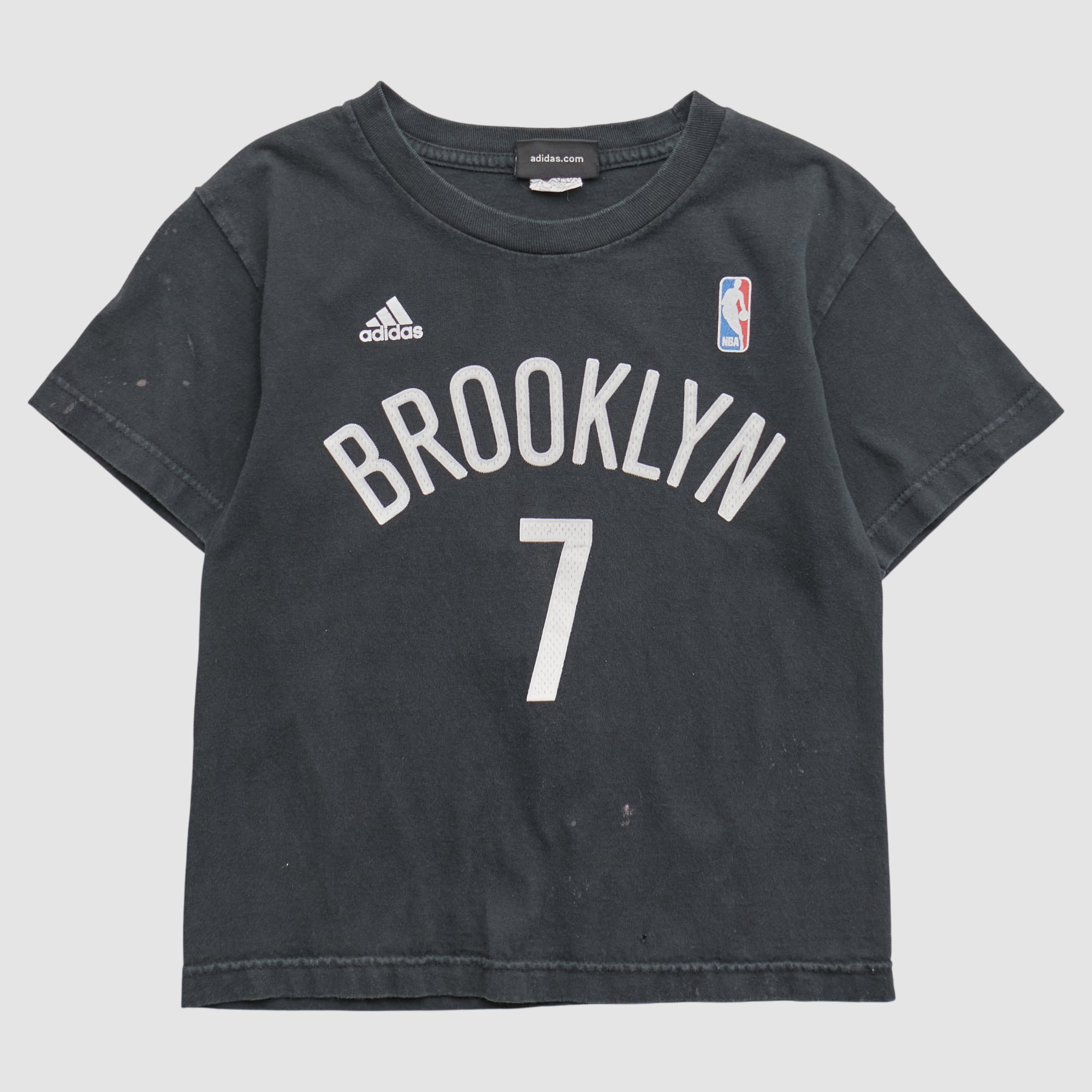 Brooklyn Nets Adidas 2010s T-shirt - Black - Yth S
