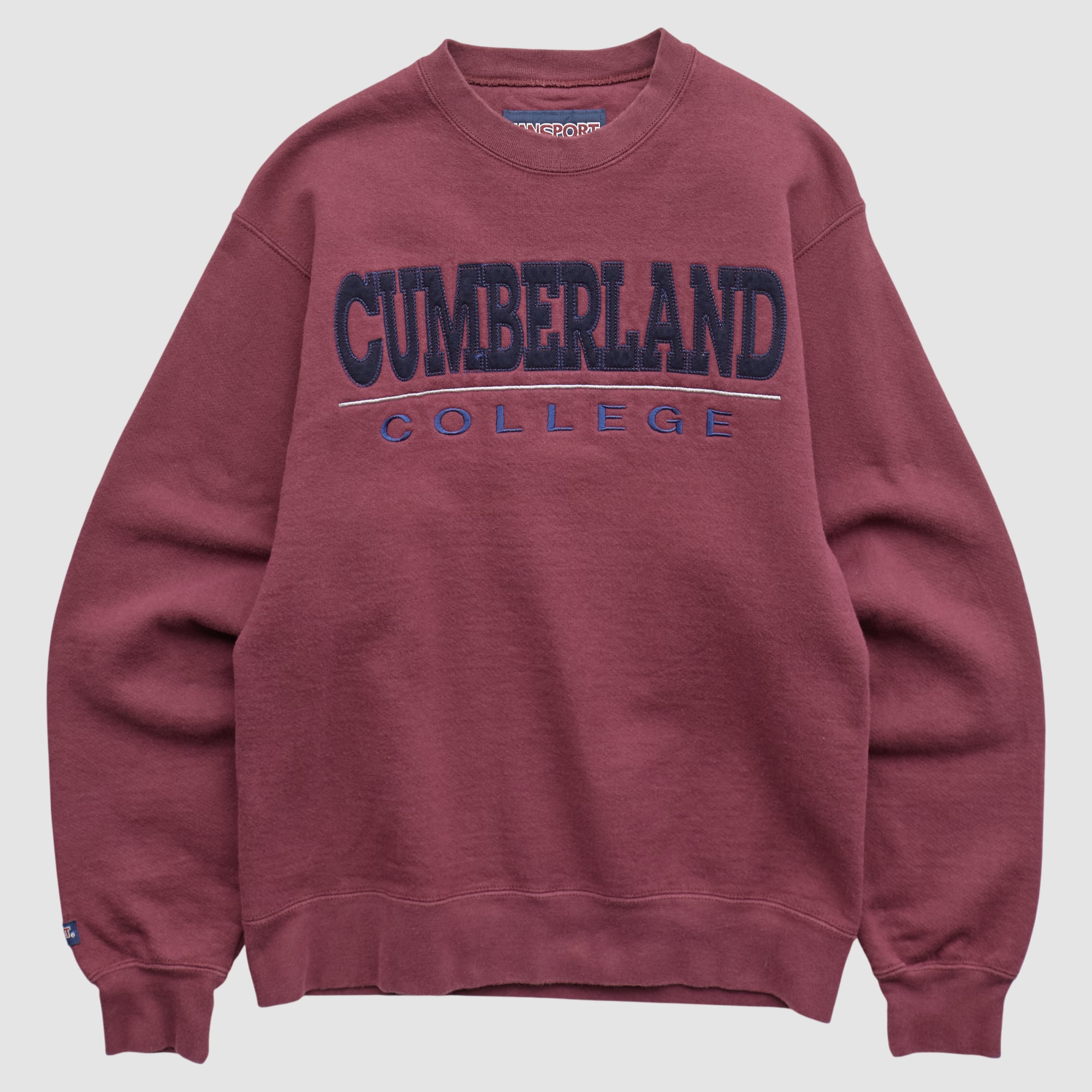 Cumberland Phoenix Jansport 2000s Pullover Sweatshirt - Maroon - XXS
