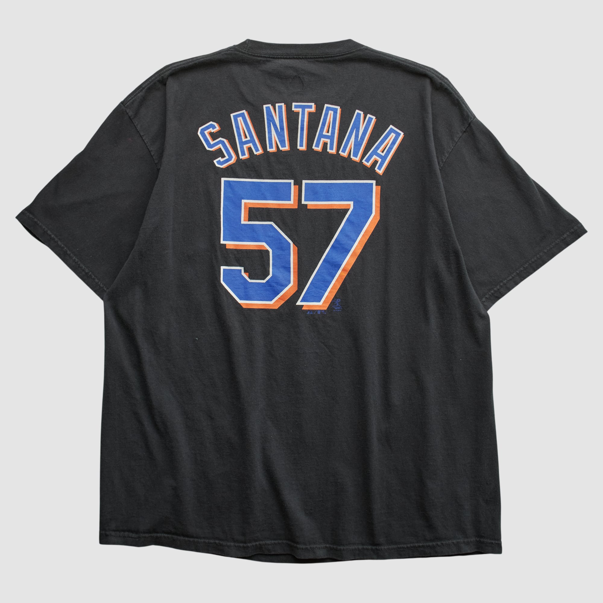 New York Mets Majestic 2000s T-shirt - Black - L