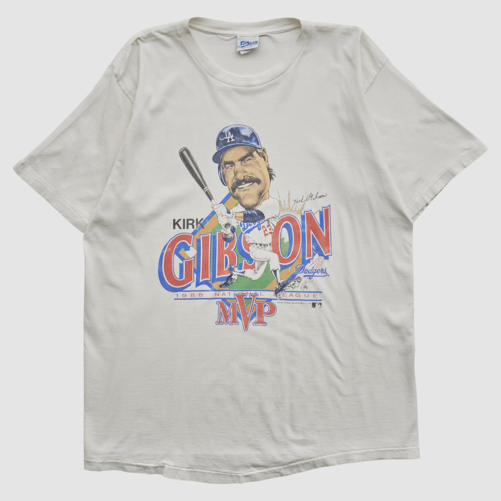 Kirk Gibson Salem Sportswear 1989 T-shirt - White - L