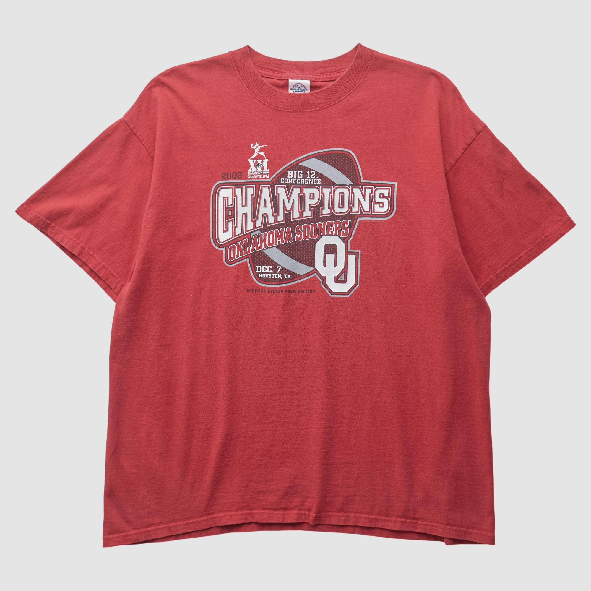 Oklahoma Sooners Delta 2002 T-shirt - Red - L