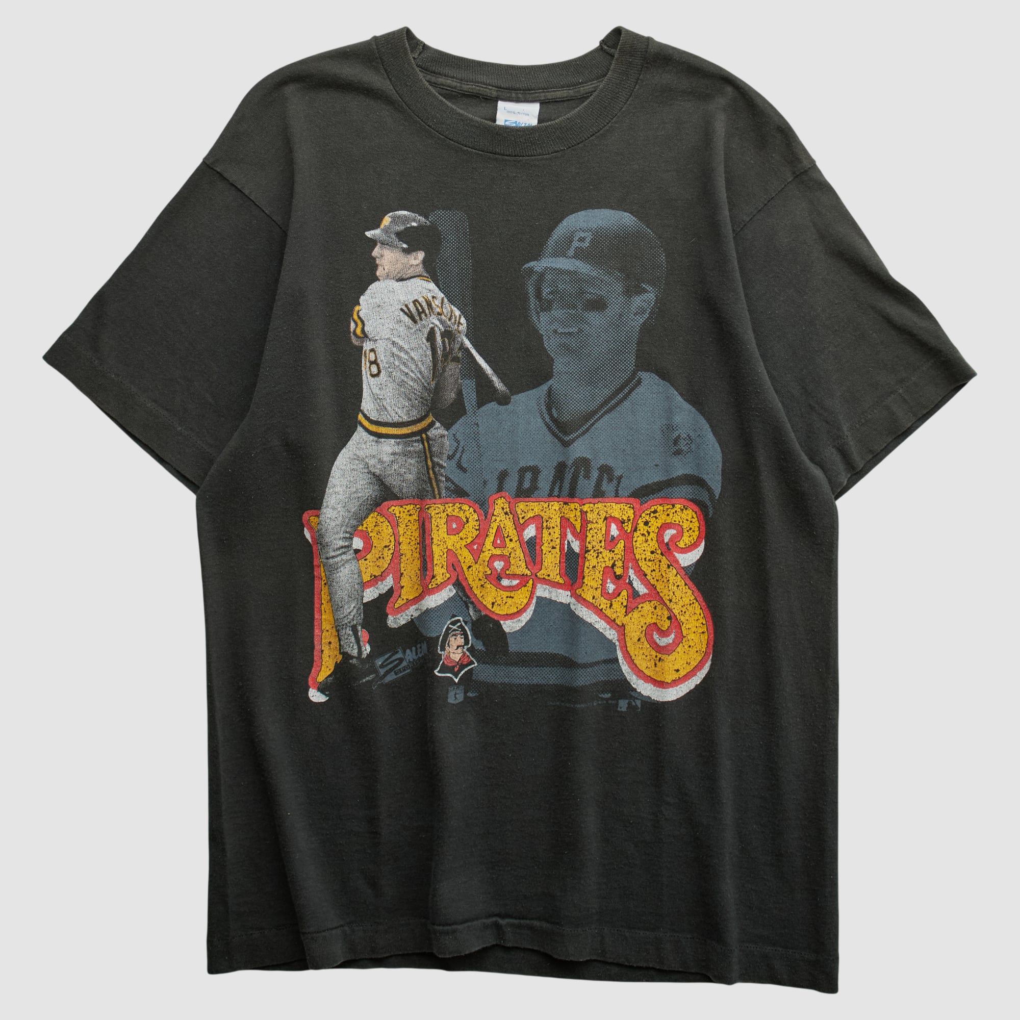 Pittsburgh Pirates Salem Sportswear 90s T-shirt - Black - L