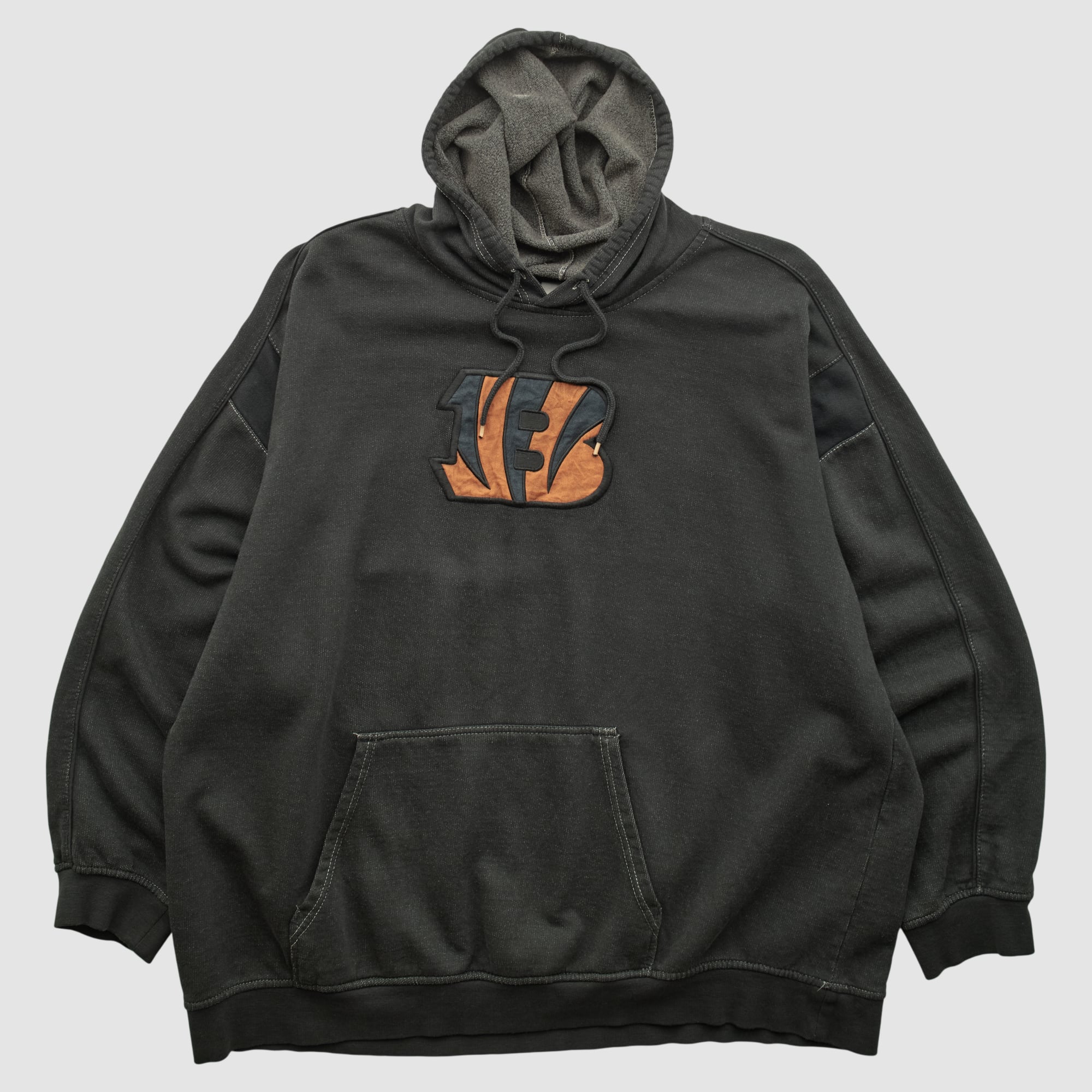 Cincinnati Bengals NFL 2000s Hooded Pullover Sweatshirt - Black - L