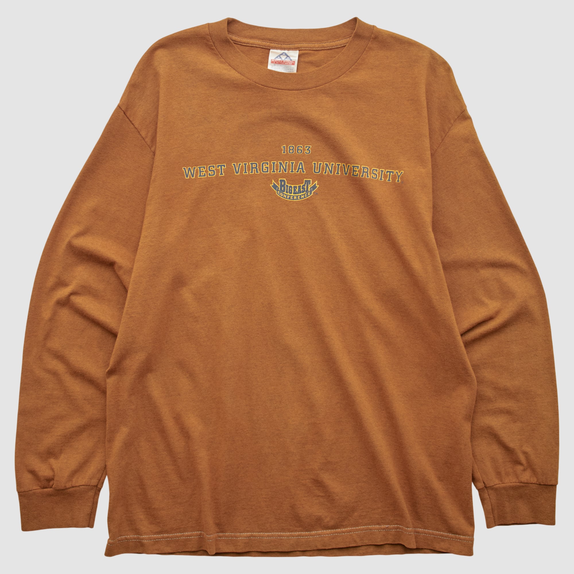 West Virginia Mountaineers Alstyle 2000s Long Sleeve T-shirt - Clay - S