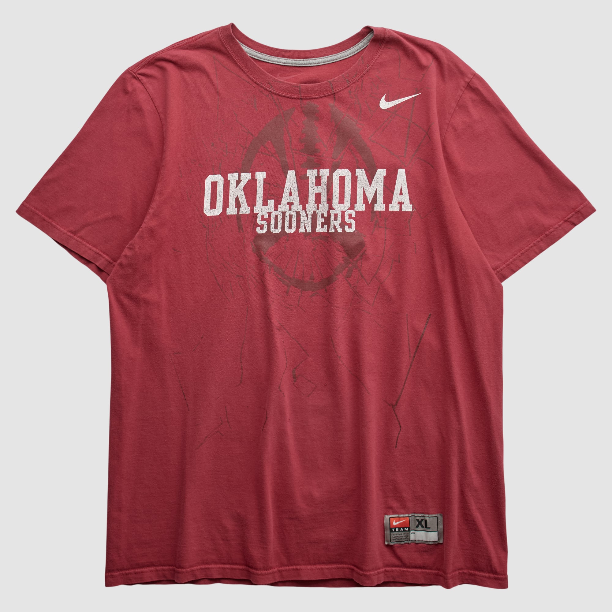 Oklahoma Sooners Nike 2010s T-shirt - Red - L