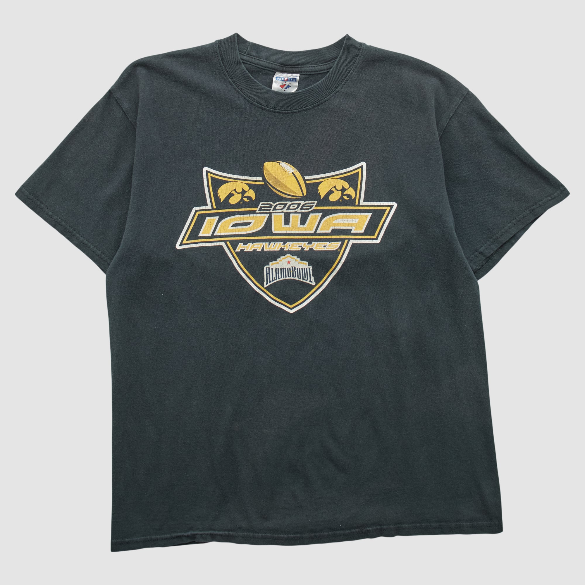 Iowa Hawkeyes Jerzees 2006 T-shirt - Black - M