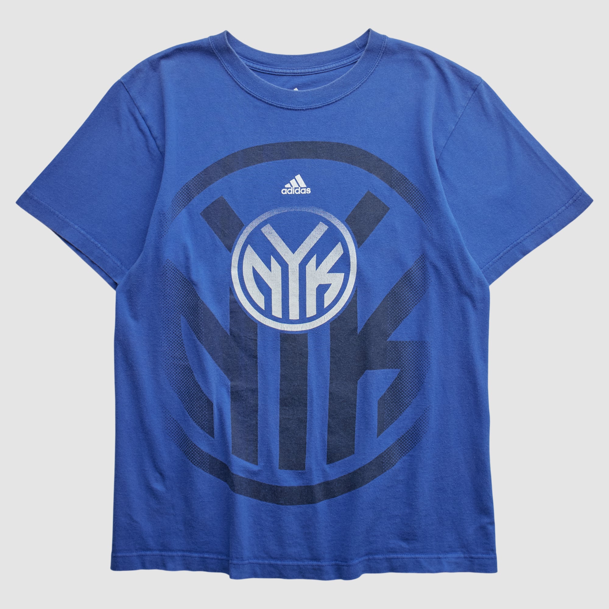 New York Knicks Adidas 2010s T-shirt - Blue - S