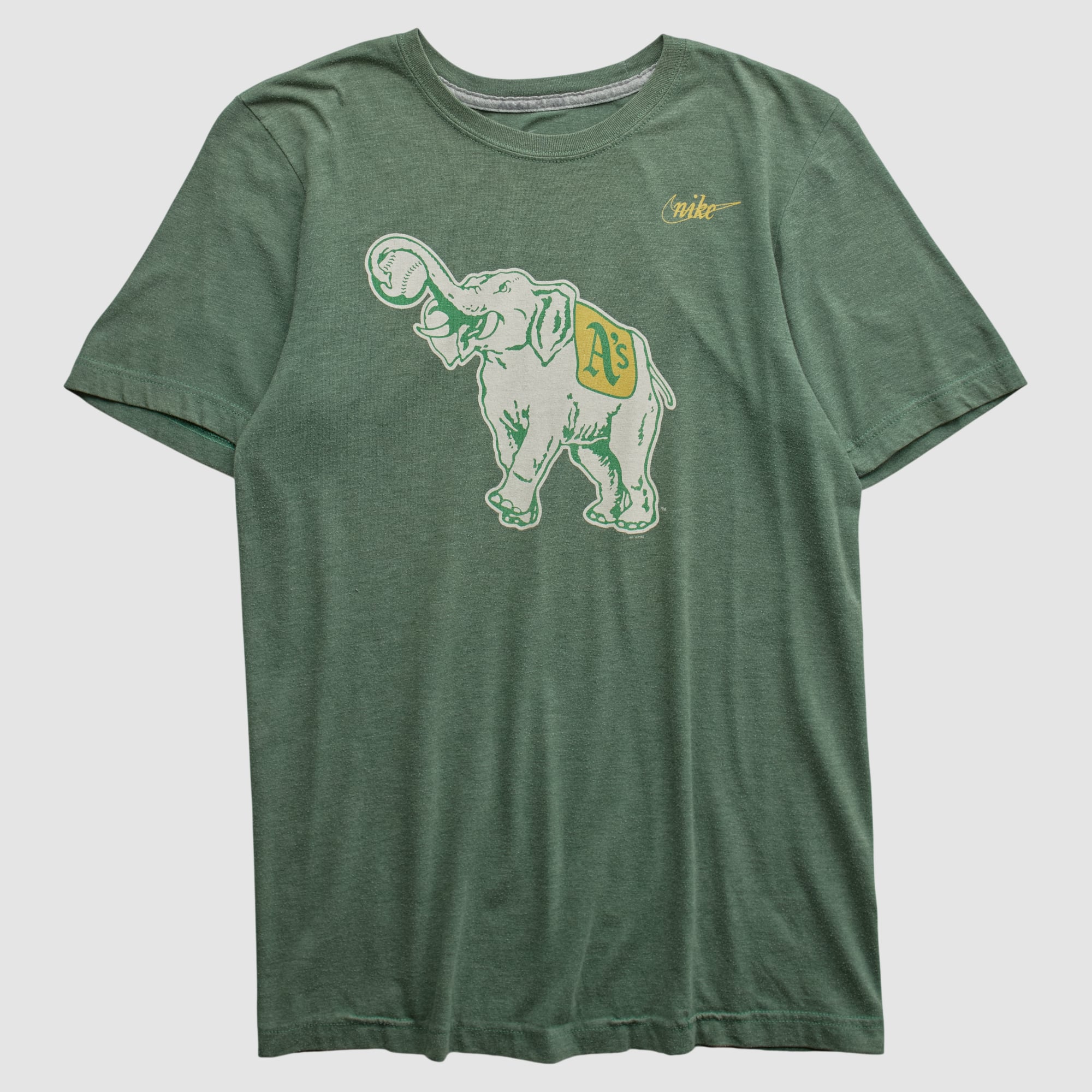 Oakland Athletics Nike 2010s T-shirt - Green - XS
