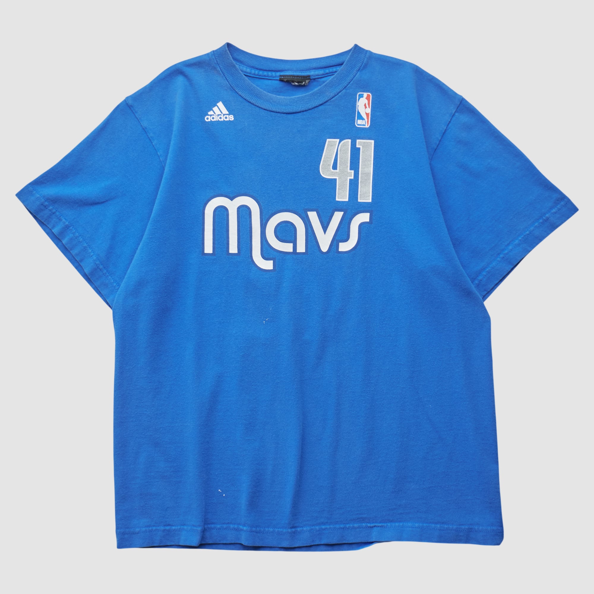 Dallas Mavericks Adidas 2010s T-shirt - Blue - S