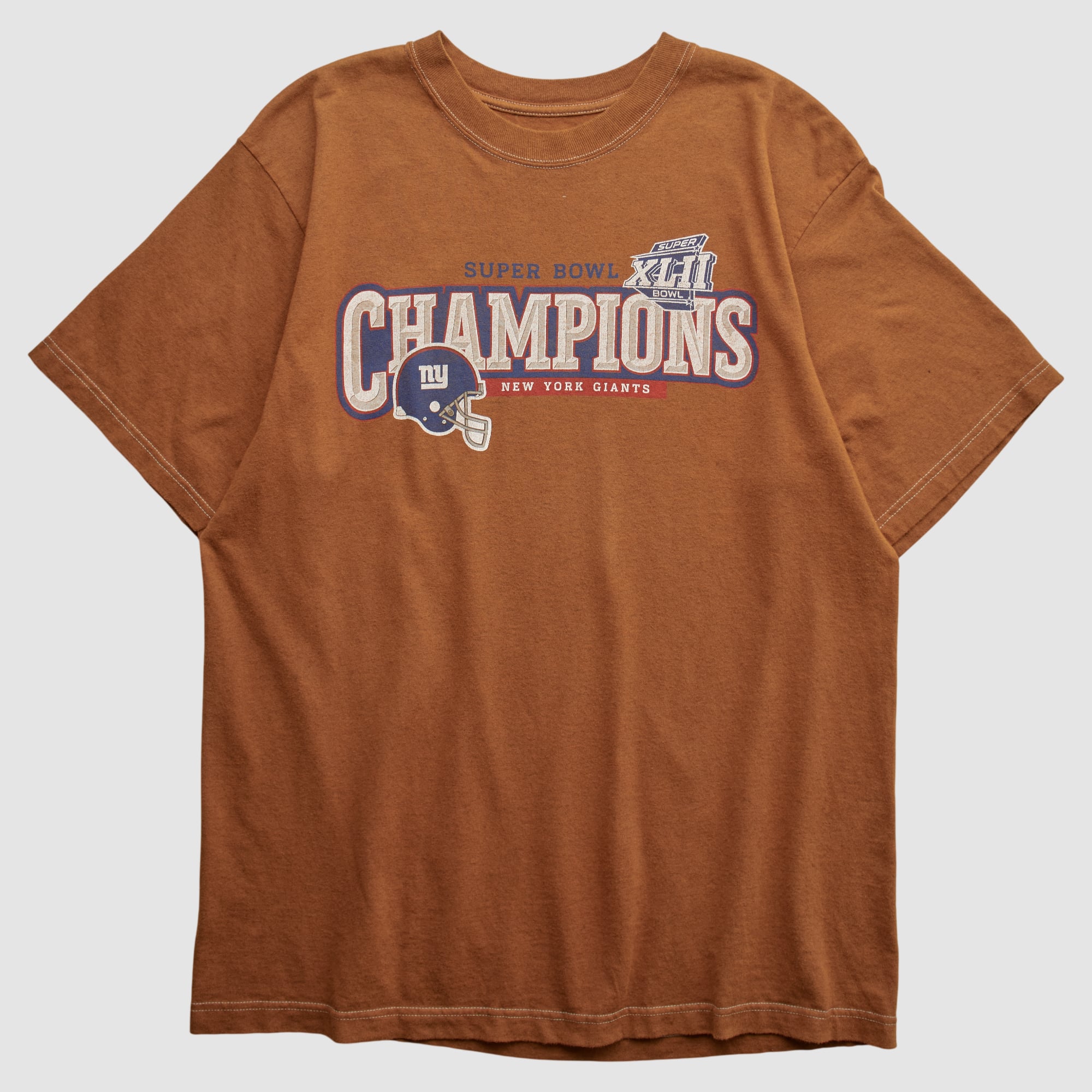 New York Giants Reebok 2008 T-shirt - Clay - M