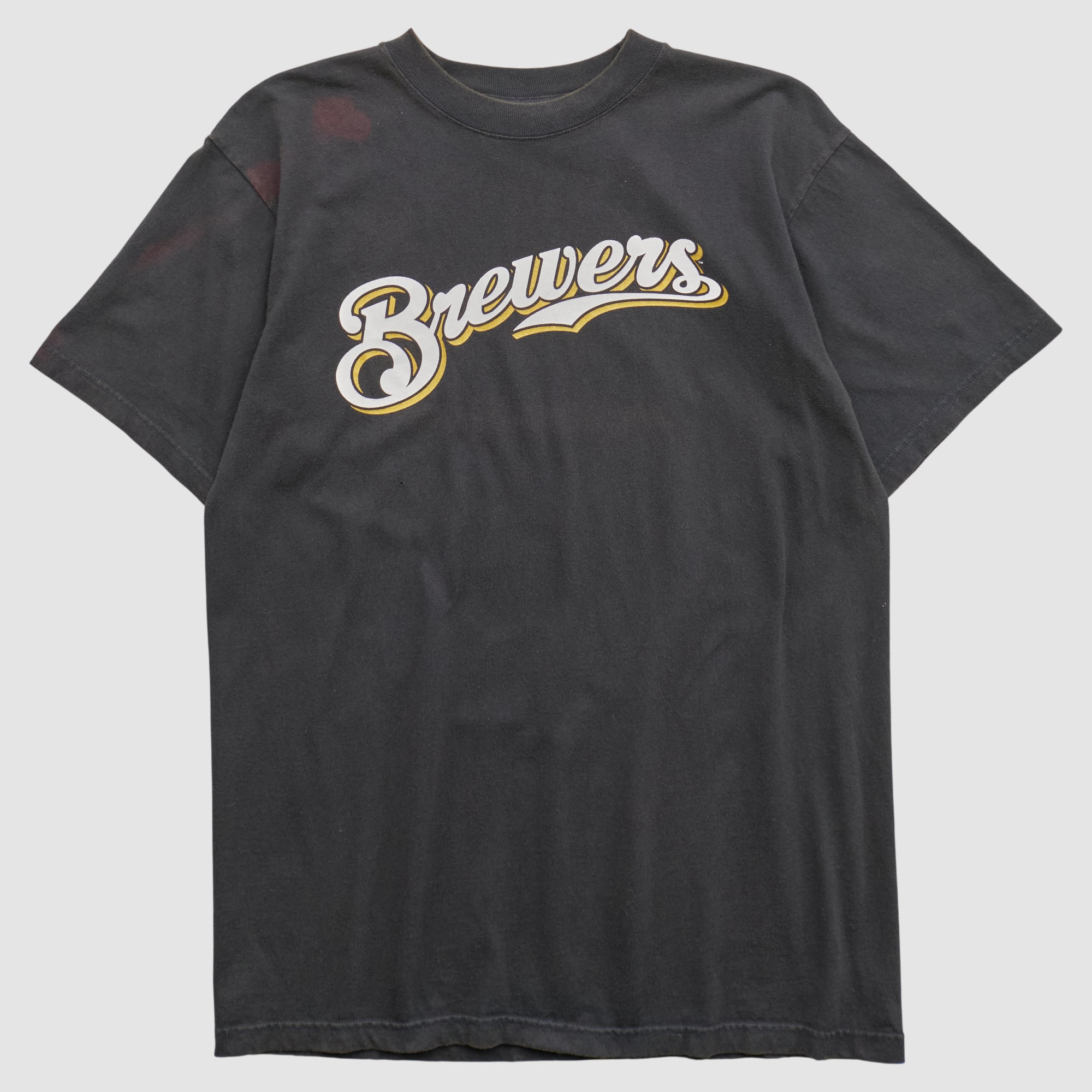Milwaukee Brewers Majestic 2000s T-shirt - Black - S