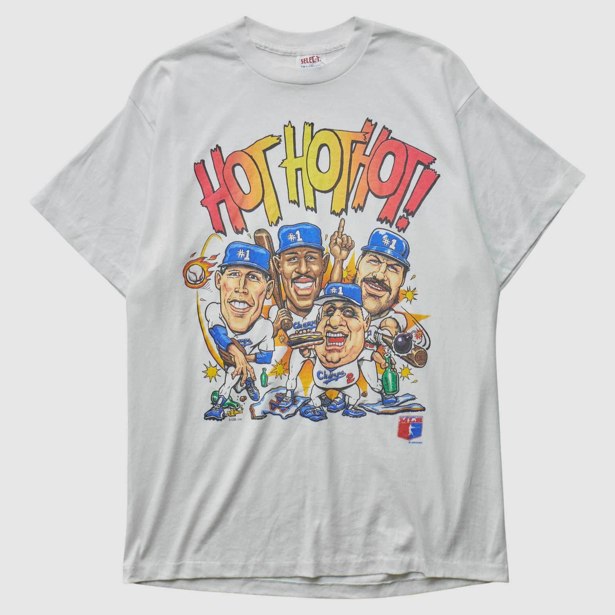 Los Angeles Dodgers Tee Jays 90s T-shirt - White - M