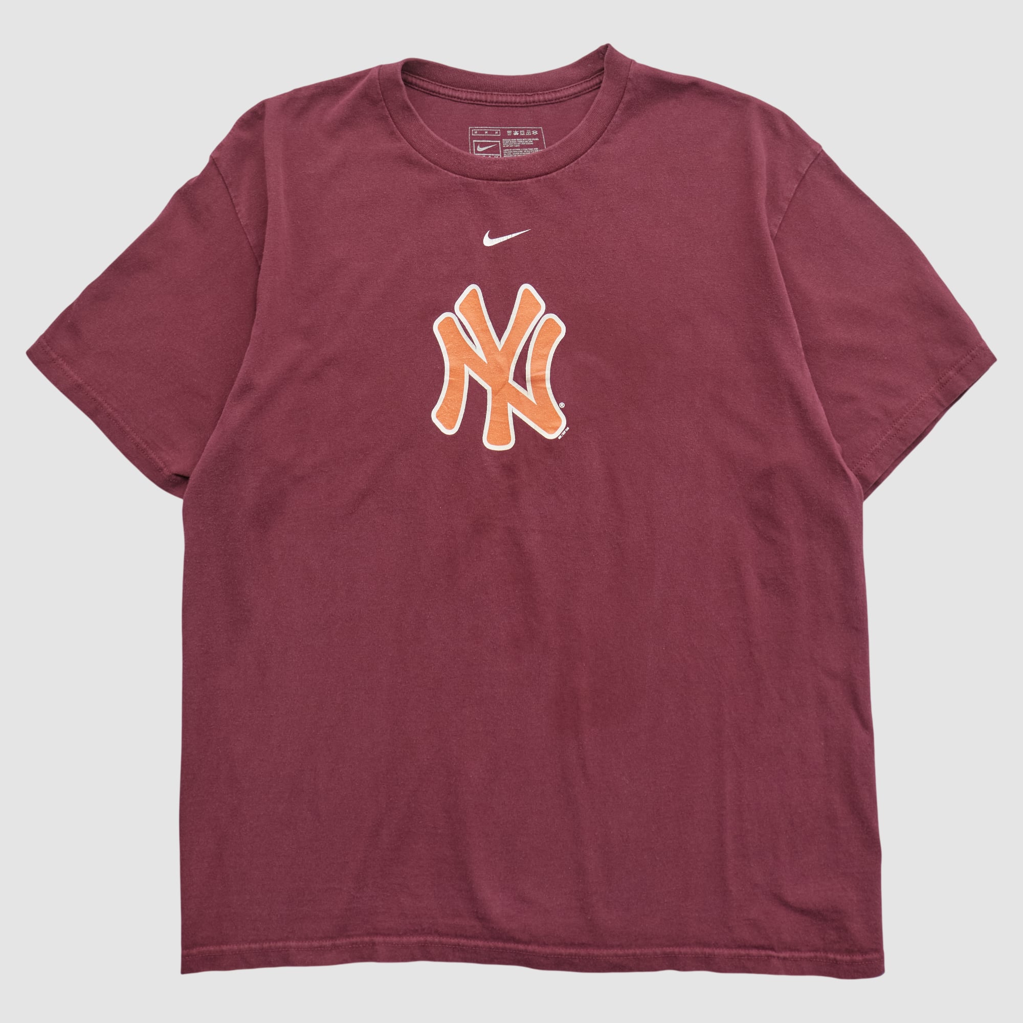 New York Yankees Nike 2000s T-shirt - Maroon - M