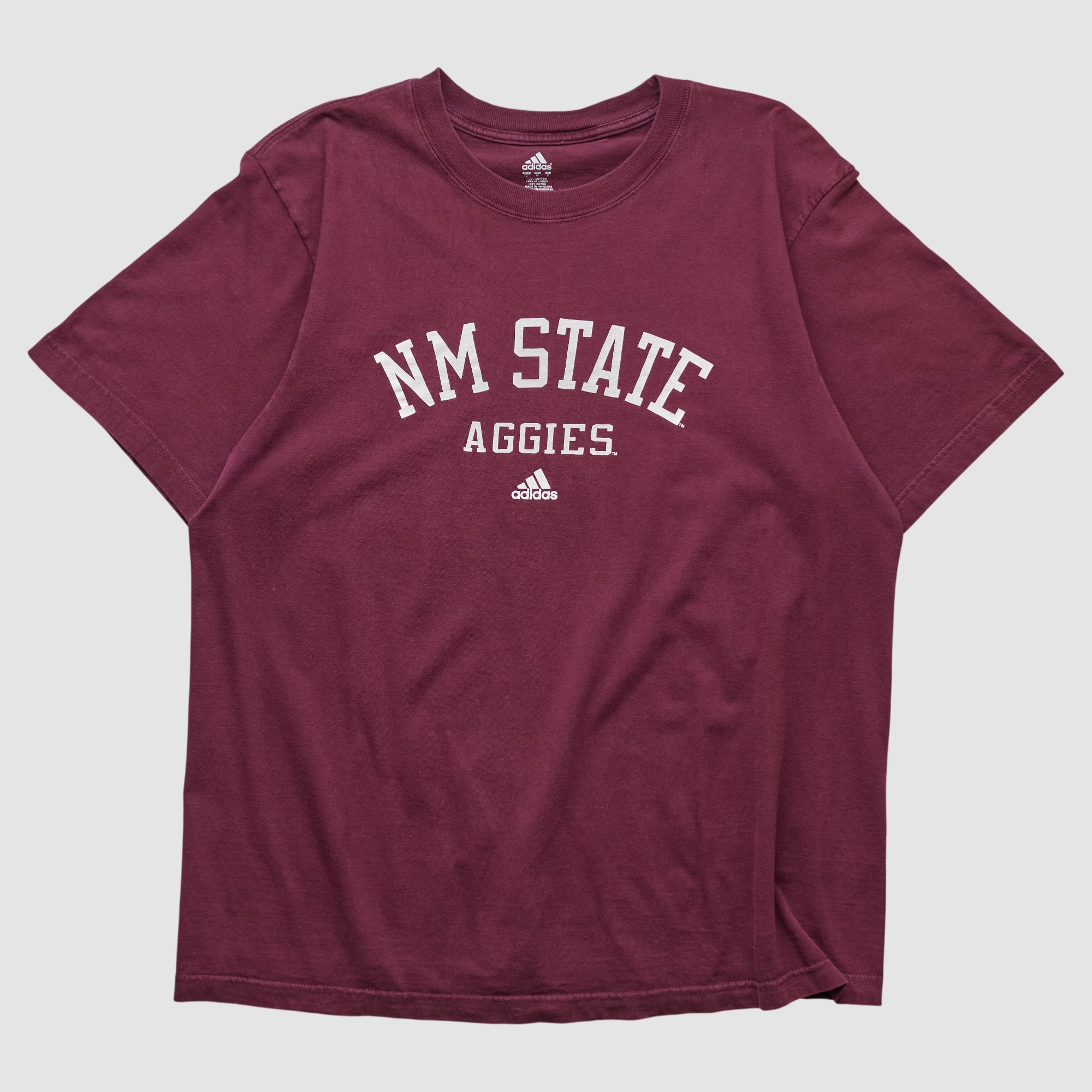 New Mexico State Aggies Adidas 2010s T-shirt - Maroon - L