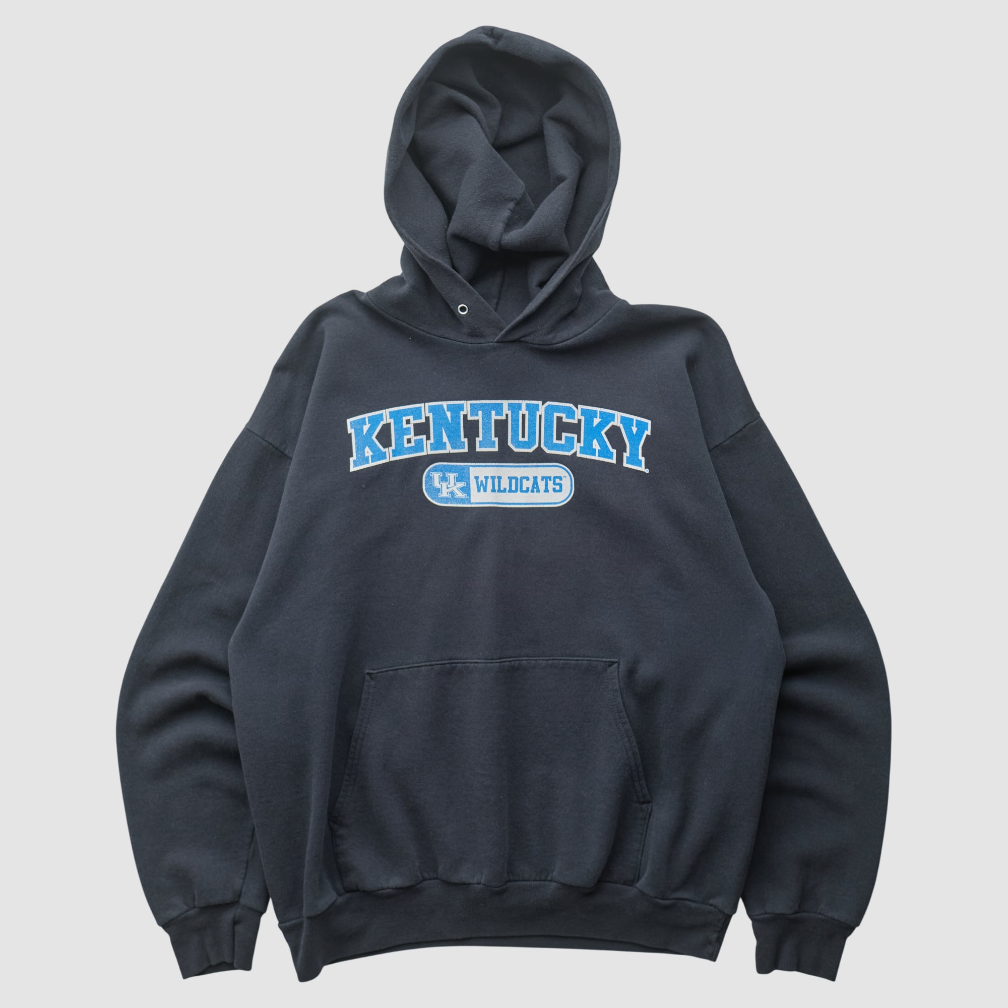 Kentucky Wildcats Hanes 2000s Hooded Pullover Sweatshirt - Black - M