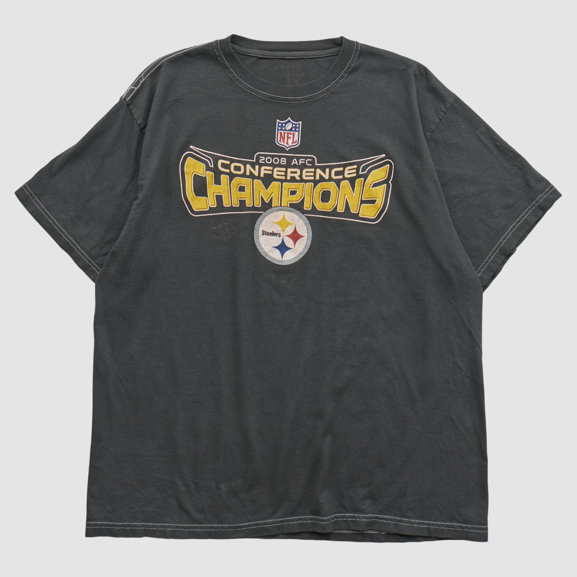 Pittsburgh Steelers NFL 2008 T-shirt - Black - L