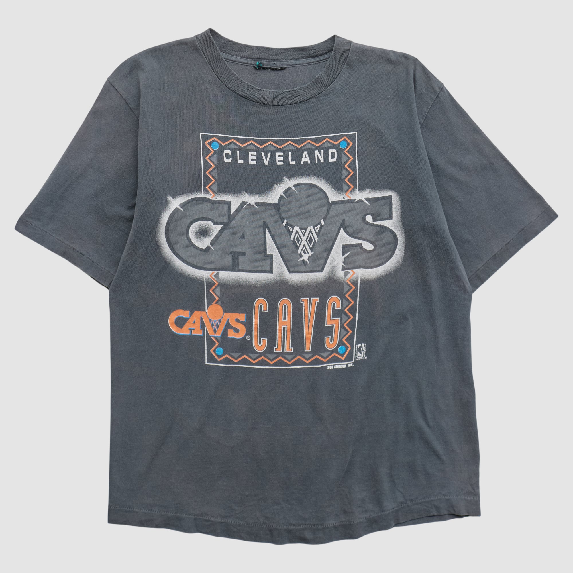 Cleveland Cavaliers Logo Athletic 90s T-shirt - Black - M