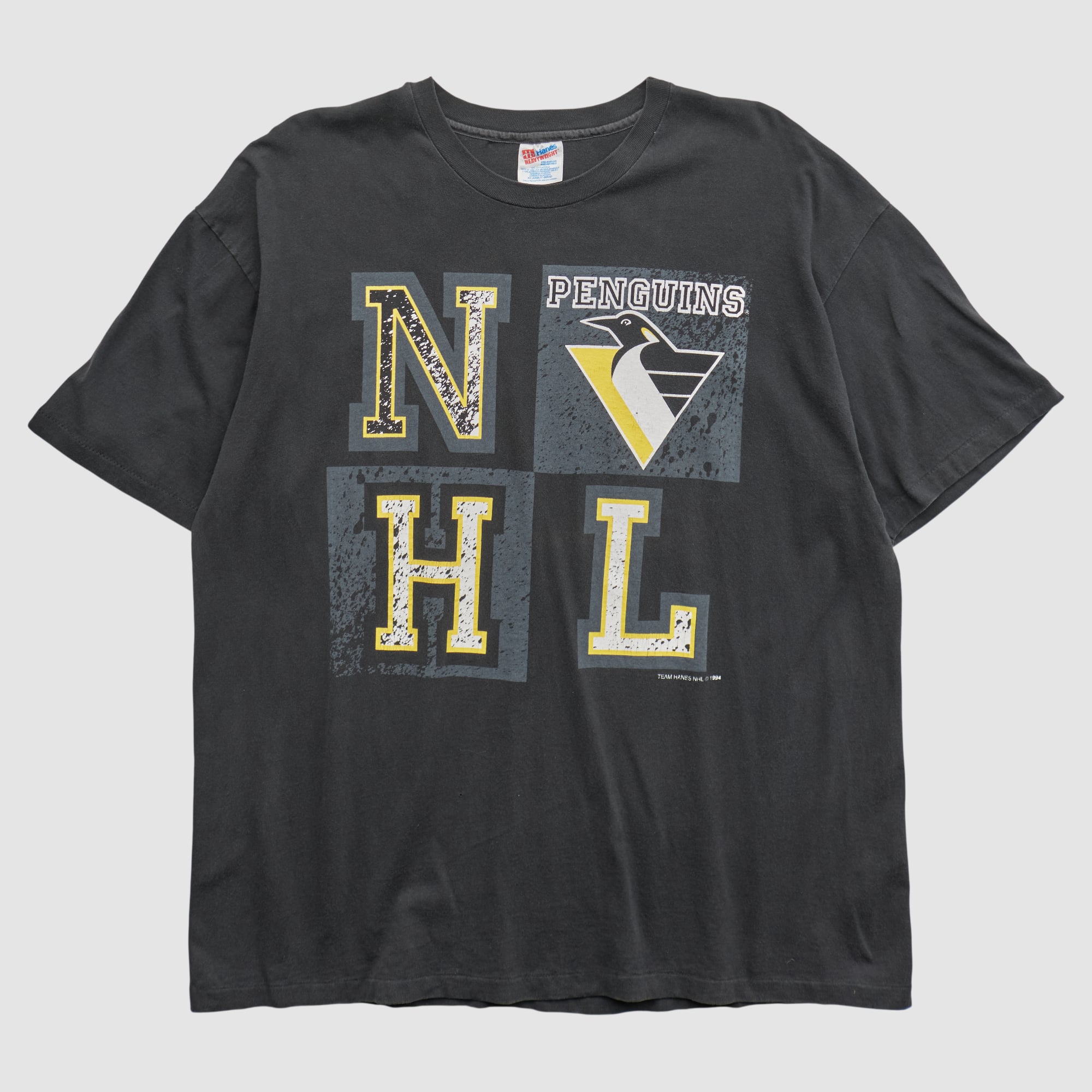 Pittsburgh Penguins Hanes 1994 T-shirt - Black - 2XL