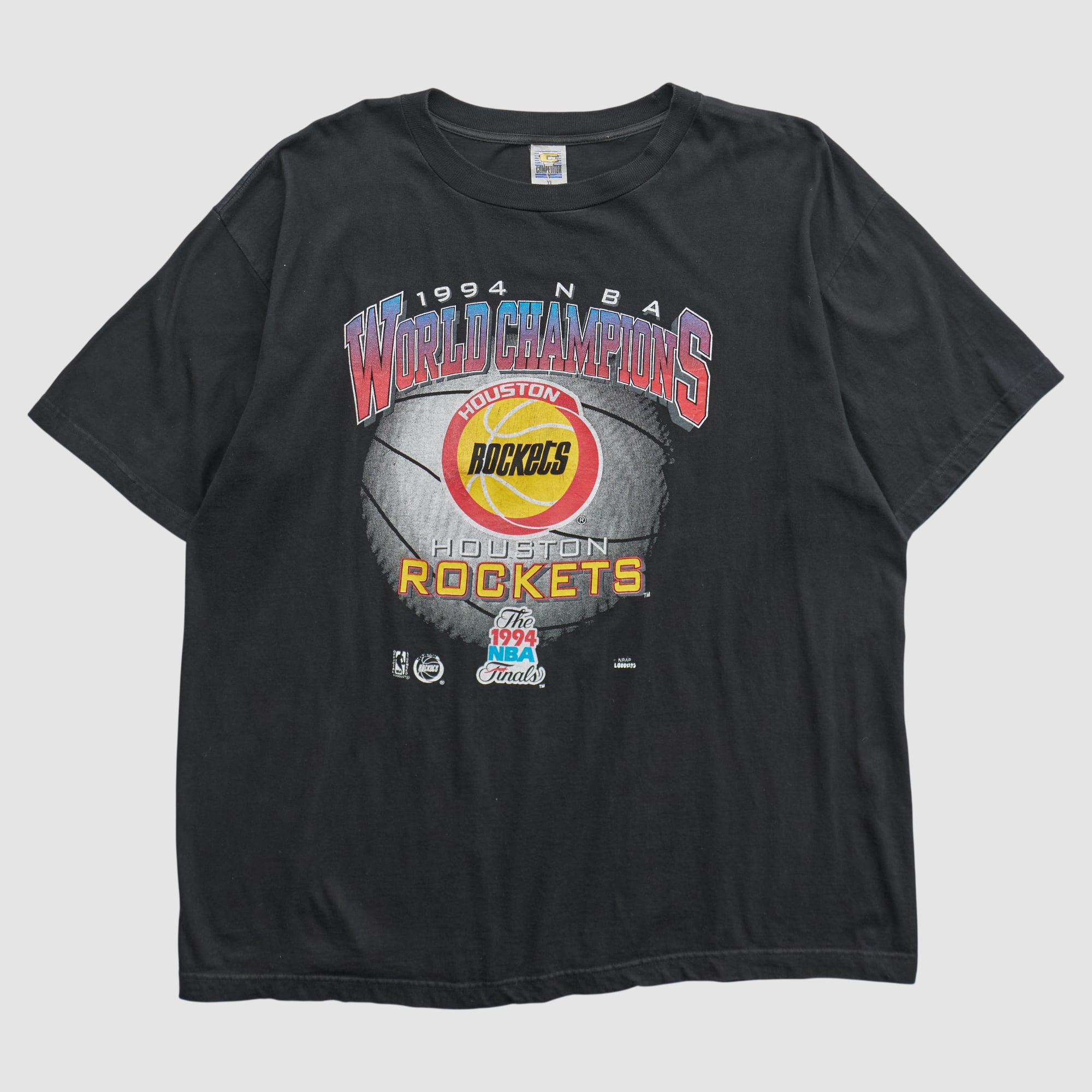 Houston Rockets Competitor 1994 T-shirt - Black - 2XL