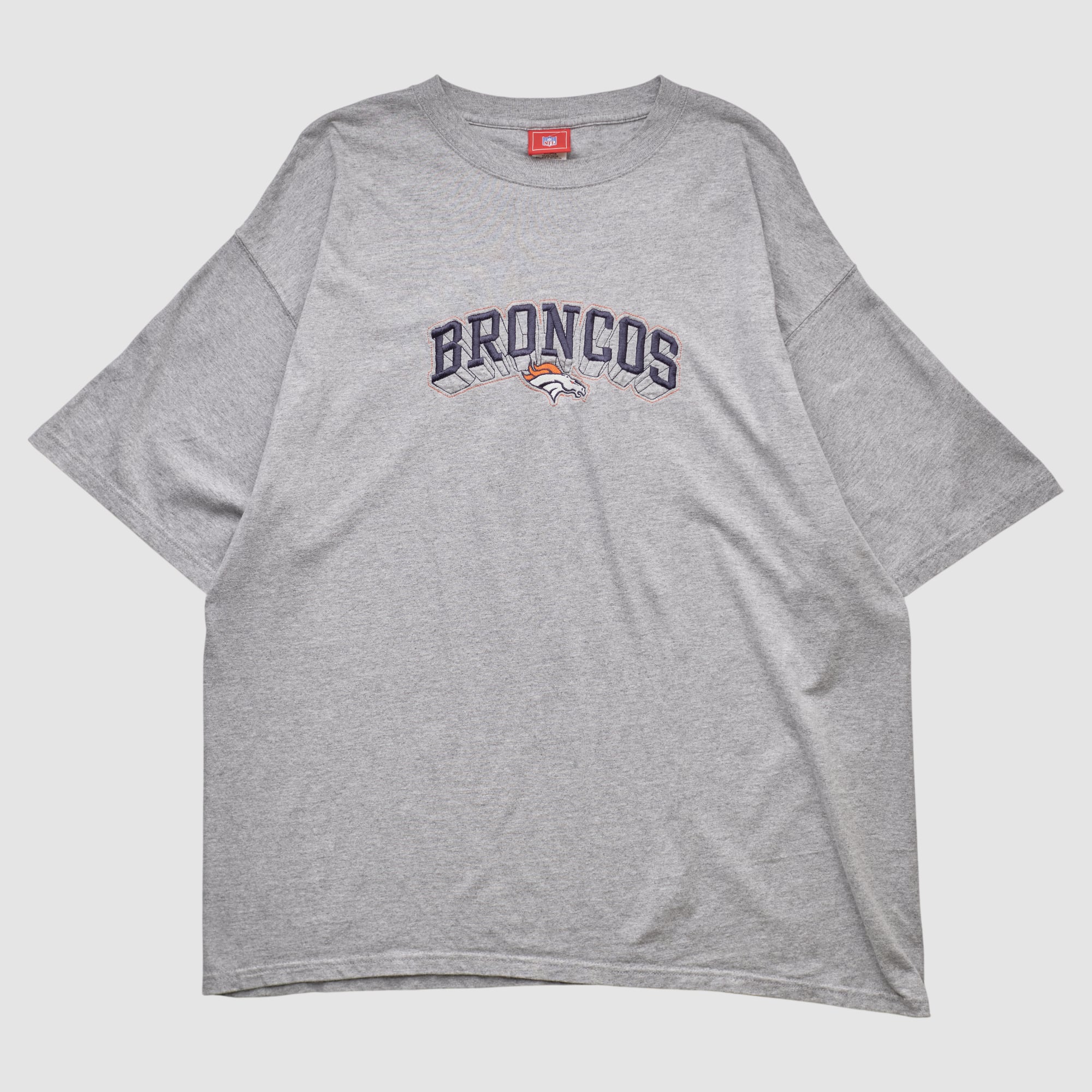 Denver Broncos NFL 2000s T-shirt - Heather Gray - 2XL