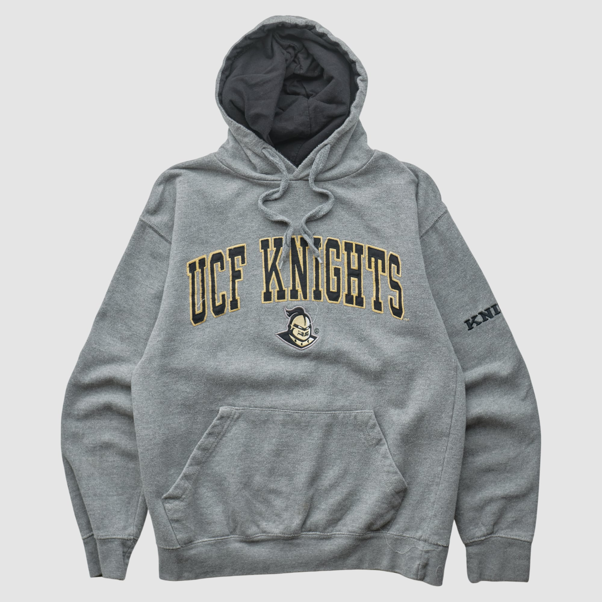 UCF Knights 2010s Hooded Pullover Sweatshirt - Heather Gray - XS