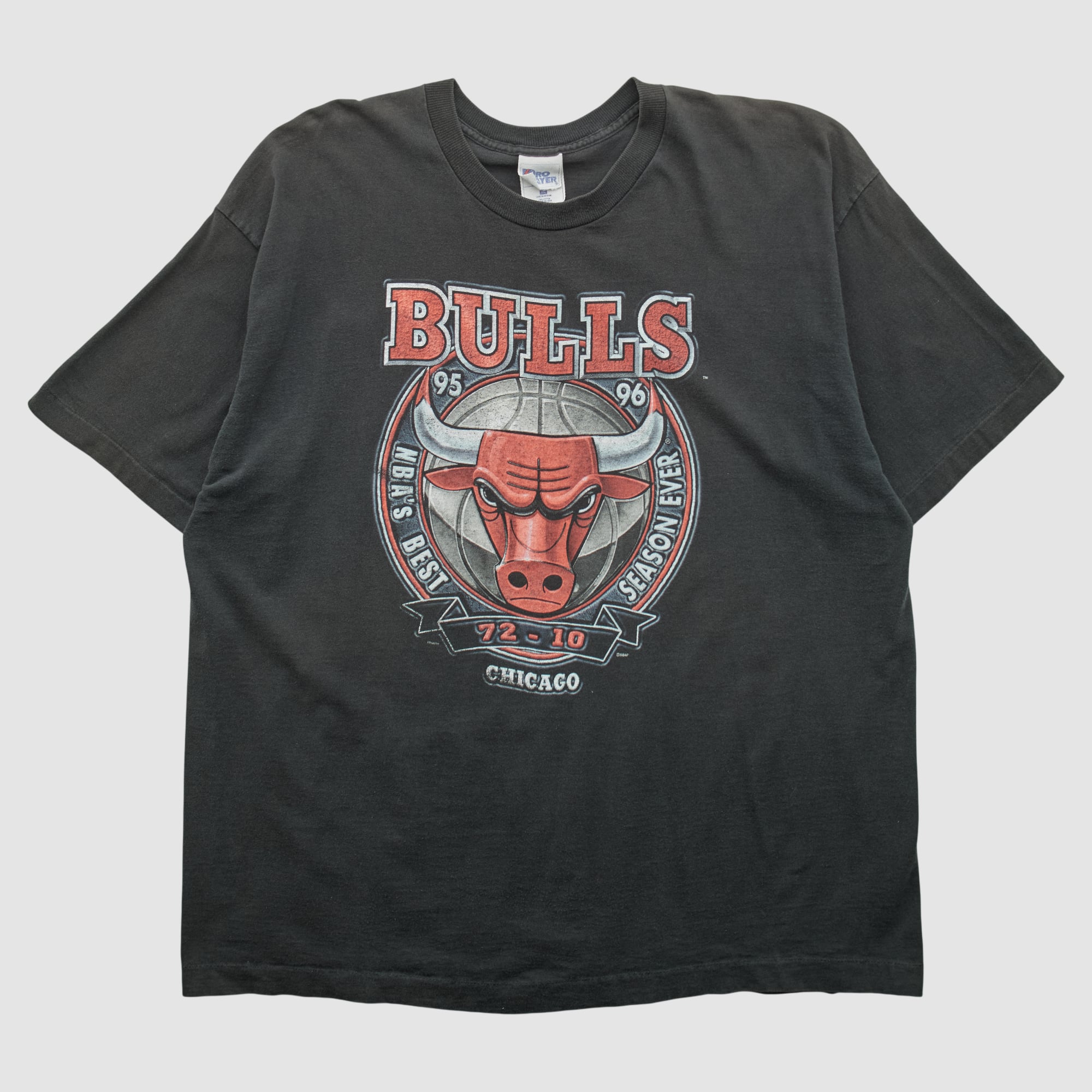 Chicago Bulls Pro Player 1996 T-shirt - Black - 2XL