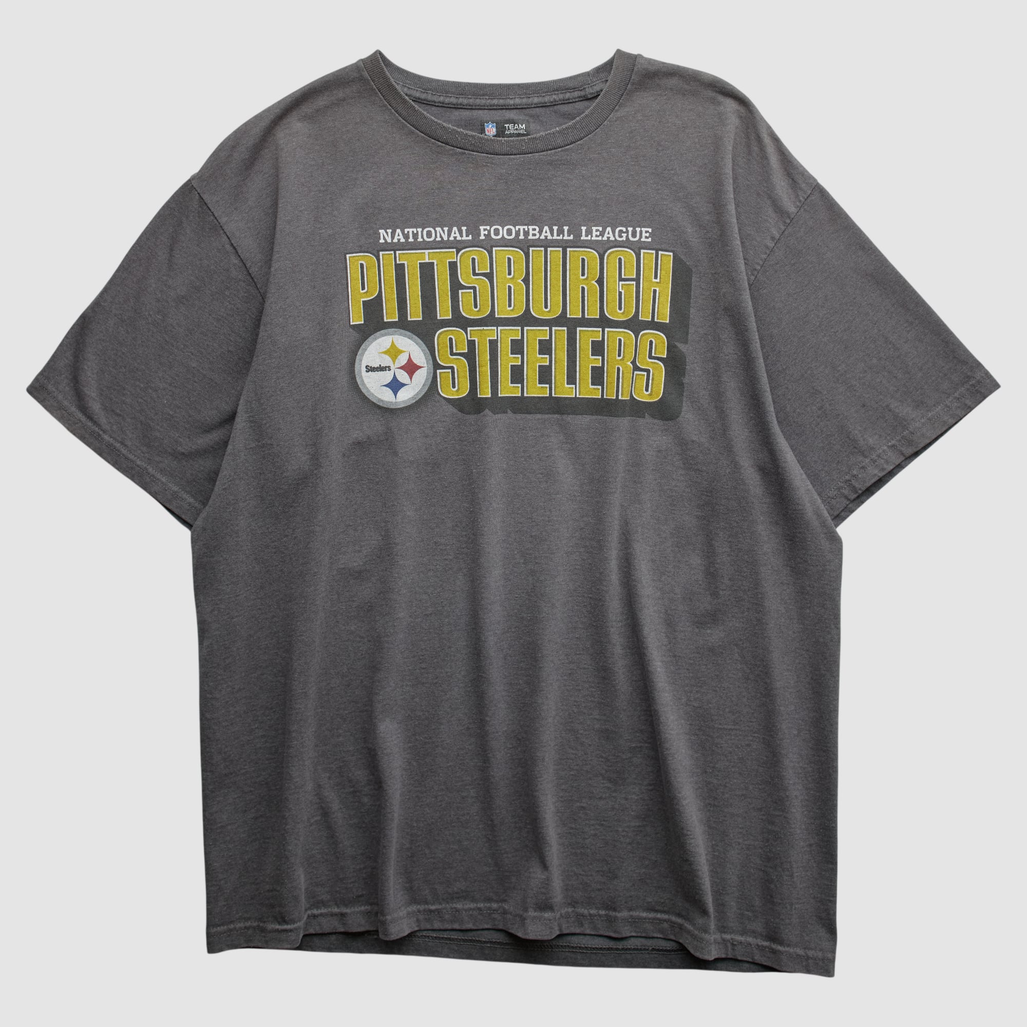 Pittsburgh Steelers NFL 2010s T-shirt - Dark Heather Gray - L