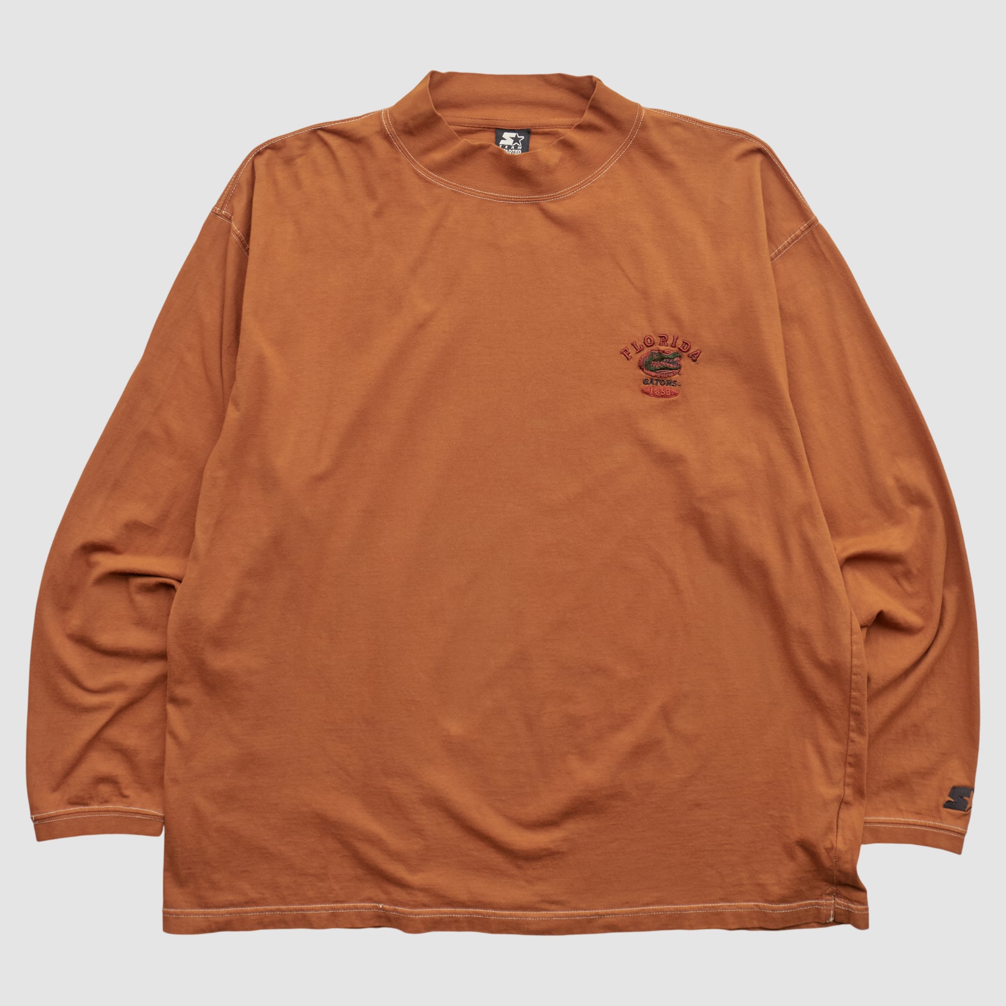 Florida Gators Starter 2000s Long Sleeve Top - Clay - 3XL
