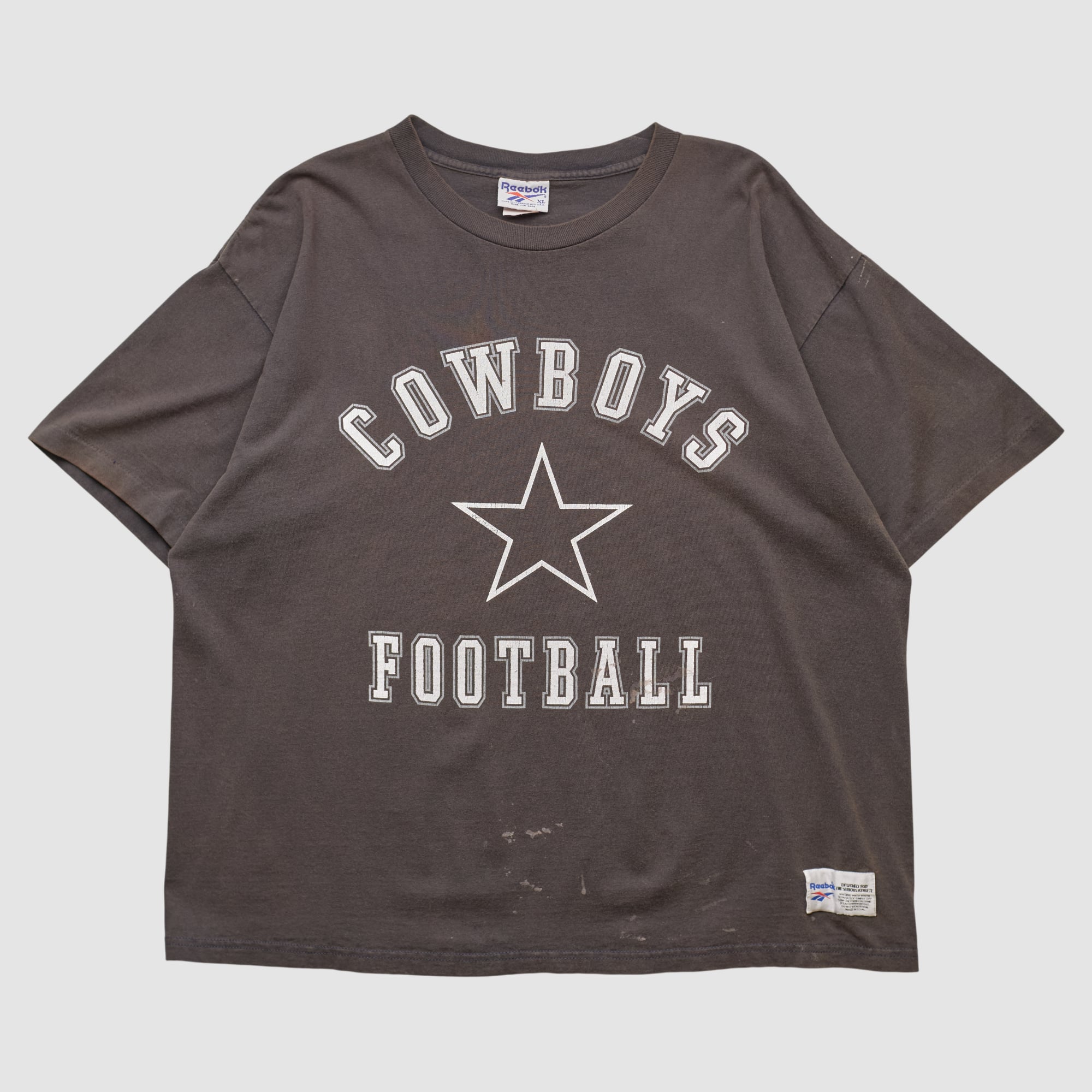 Dallas Cowboys Reebok 90s T-shirt - Black - 2XL