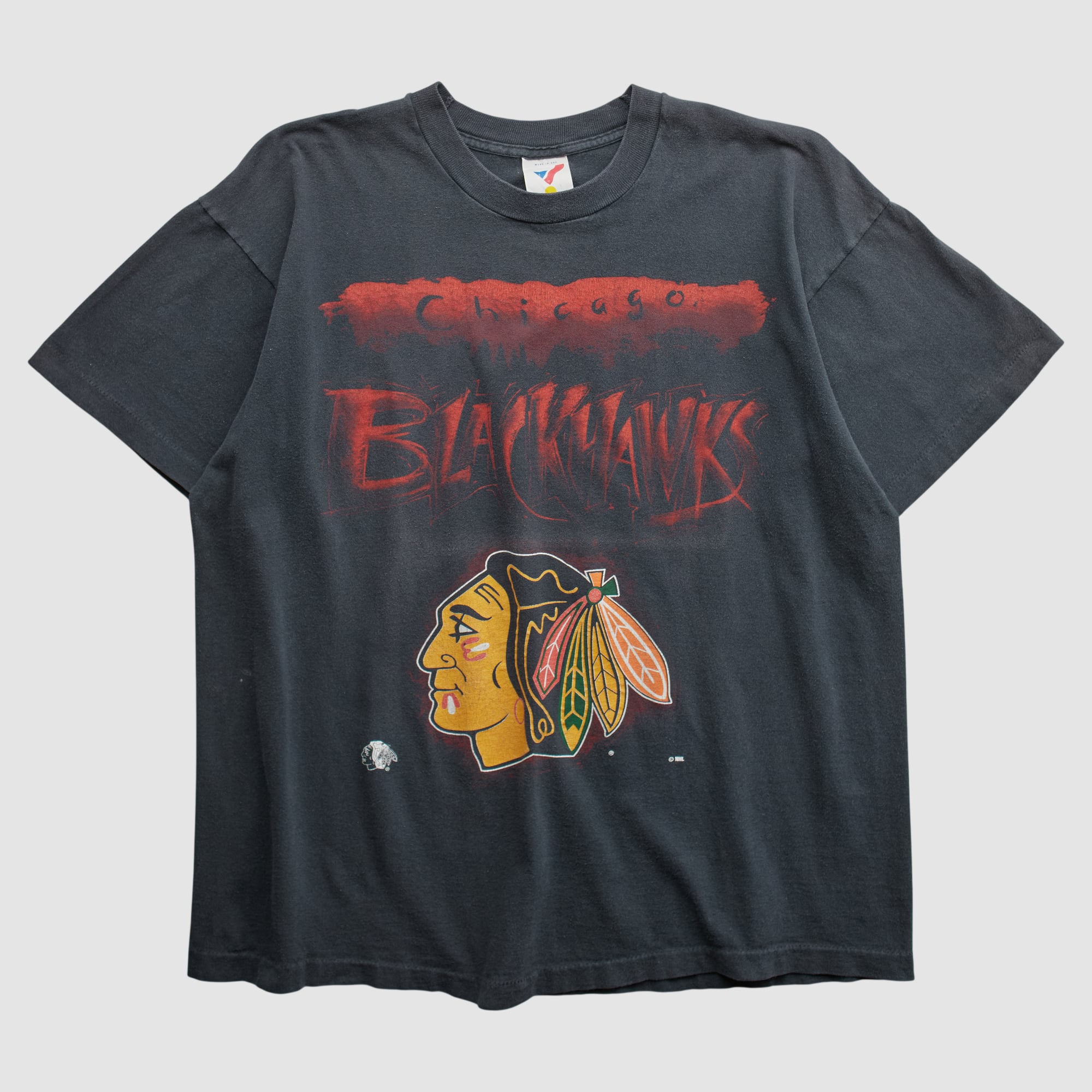 Chicago Blackhawks Artex 90s T-shirt - Black - L