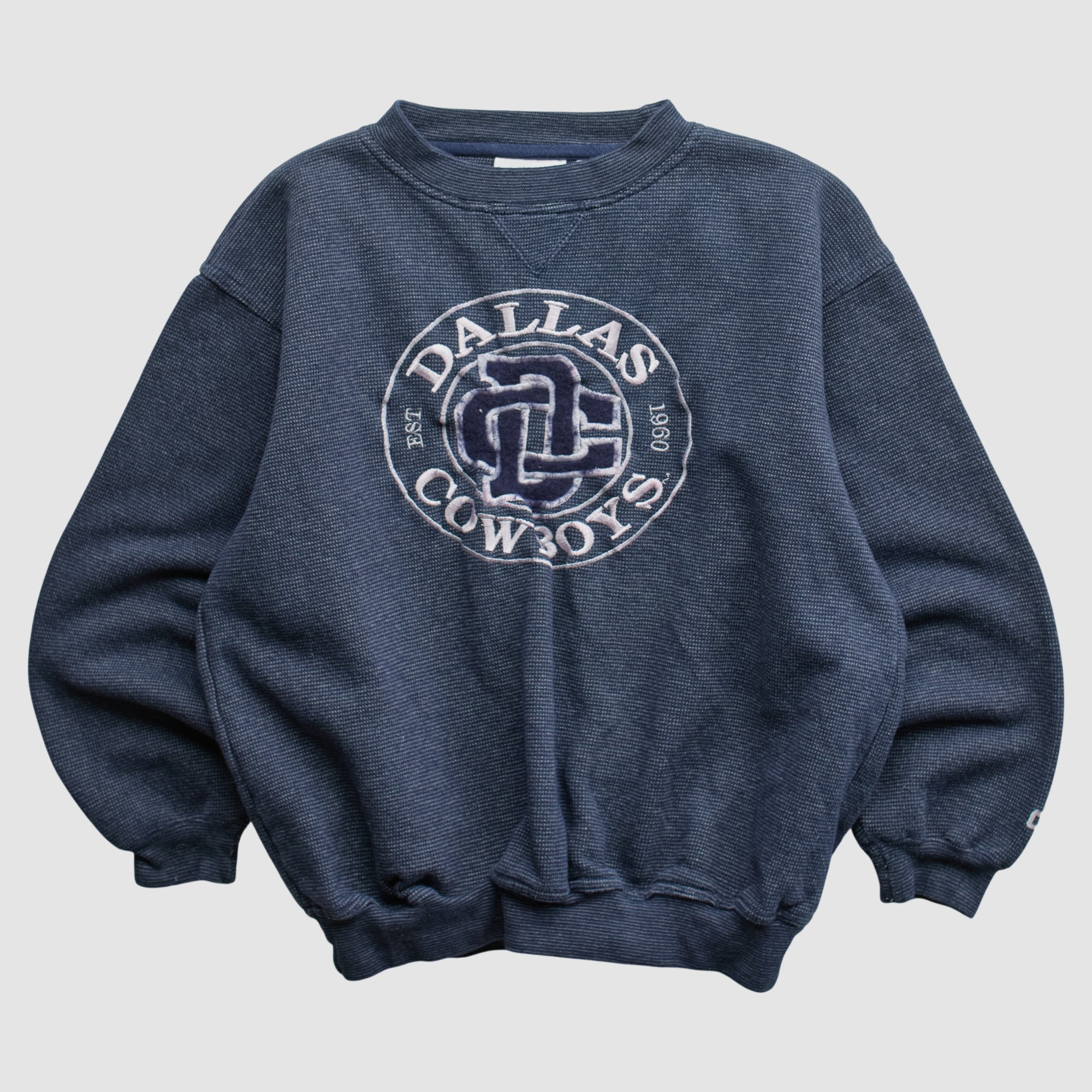 Dallas Cowboys CRABLE SPORTSWEAR 90s Pullover Sweatshirt - Navy - XS
