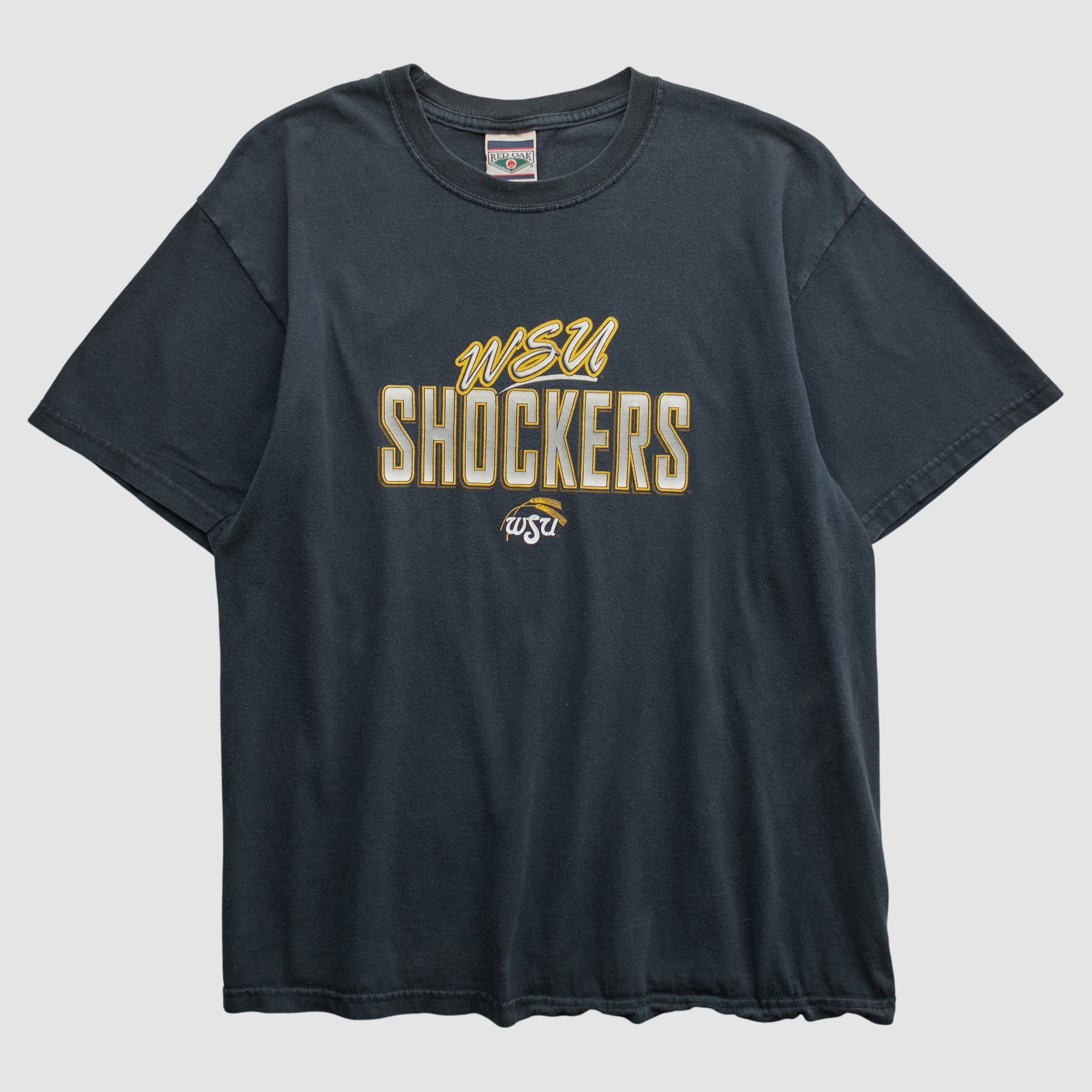 Wichita State Shockers Red Oak 2000s T-shirt - Black - S