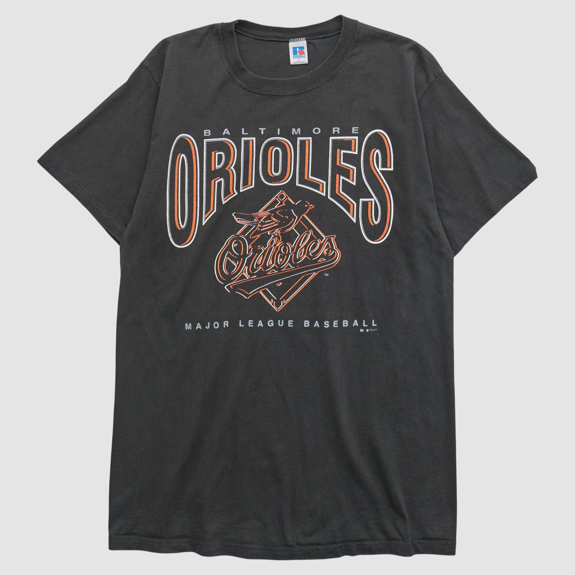 Baltimore Orioles Russell 90s T-shirt - Black - S