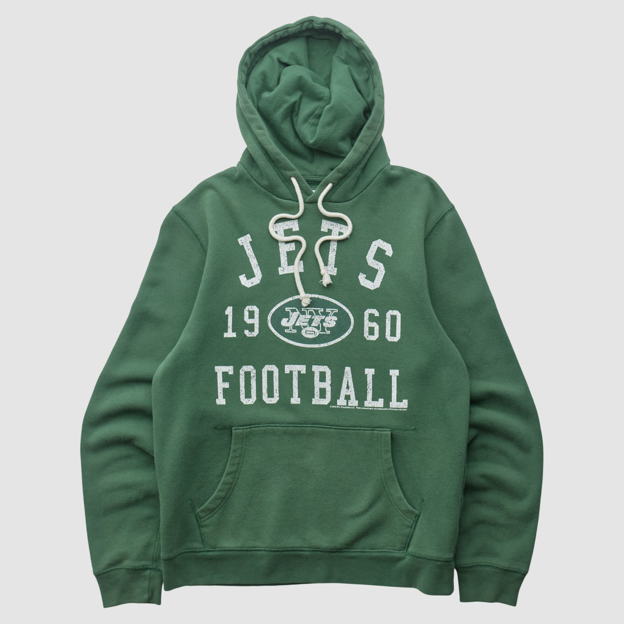 New York Jets NFL 2012 Hooded Pullover Sweatshirt - Green - XS