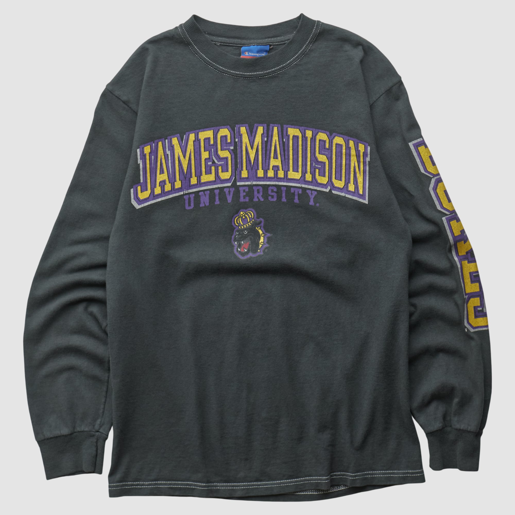 James Madison Dukes Champion 2000s Long Sleeve T-shirt - Black - XS
