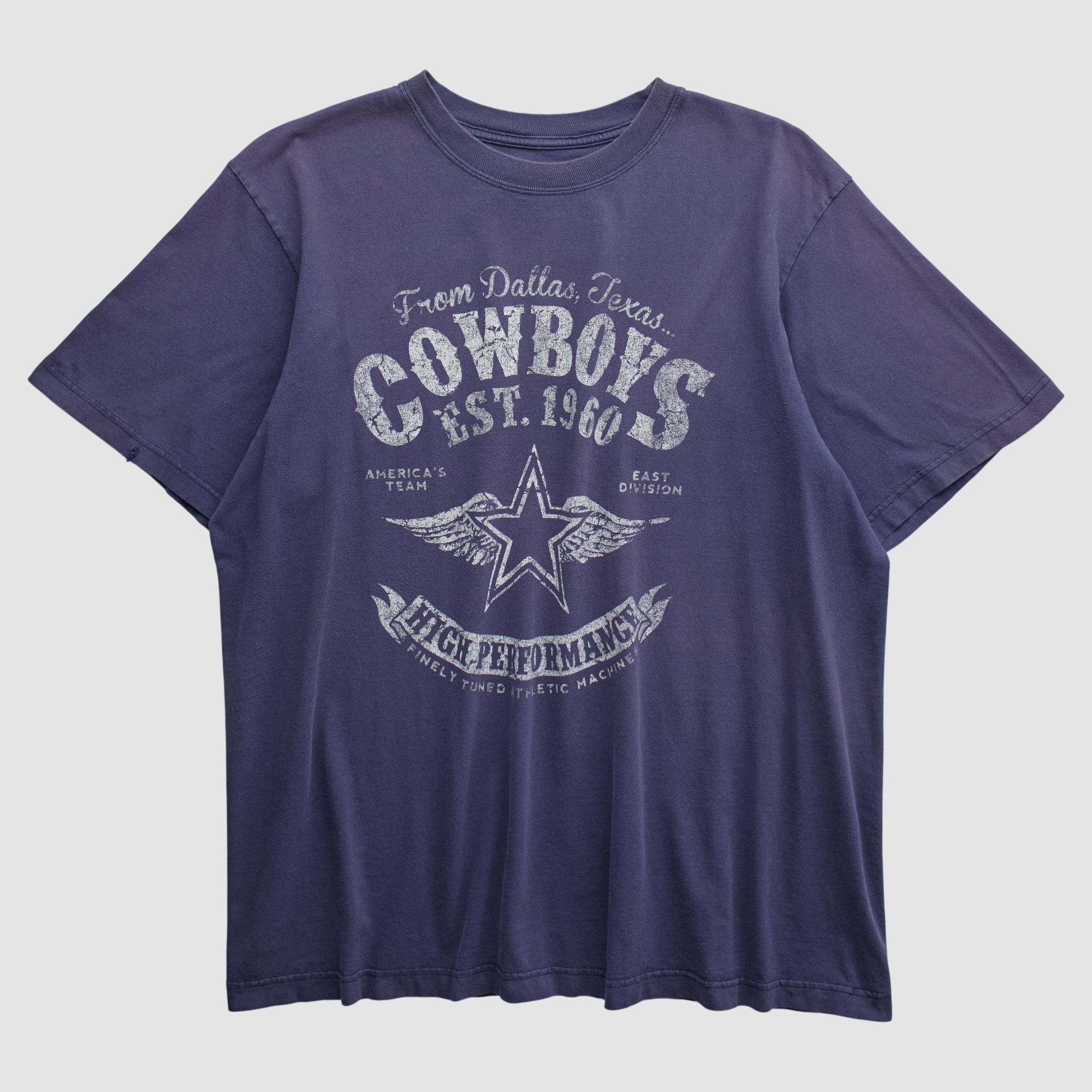 Dallas Cowboys Cowboy's Team Apparel 2000s T-shirt - Navy - XL