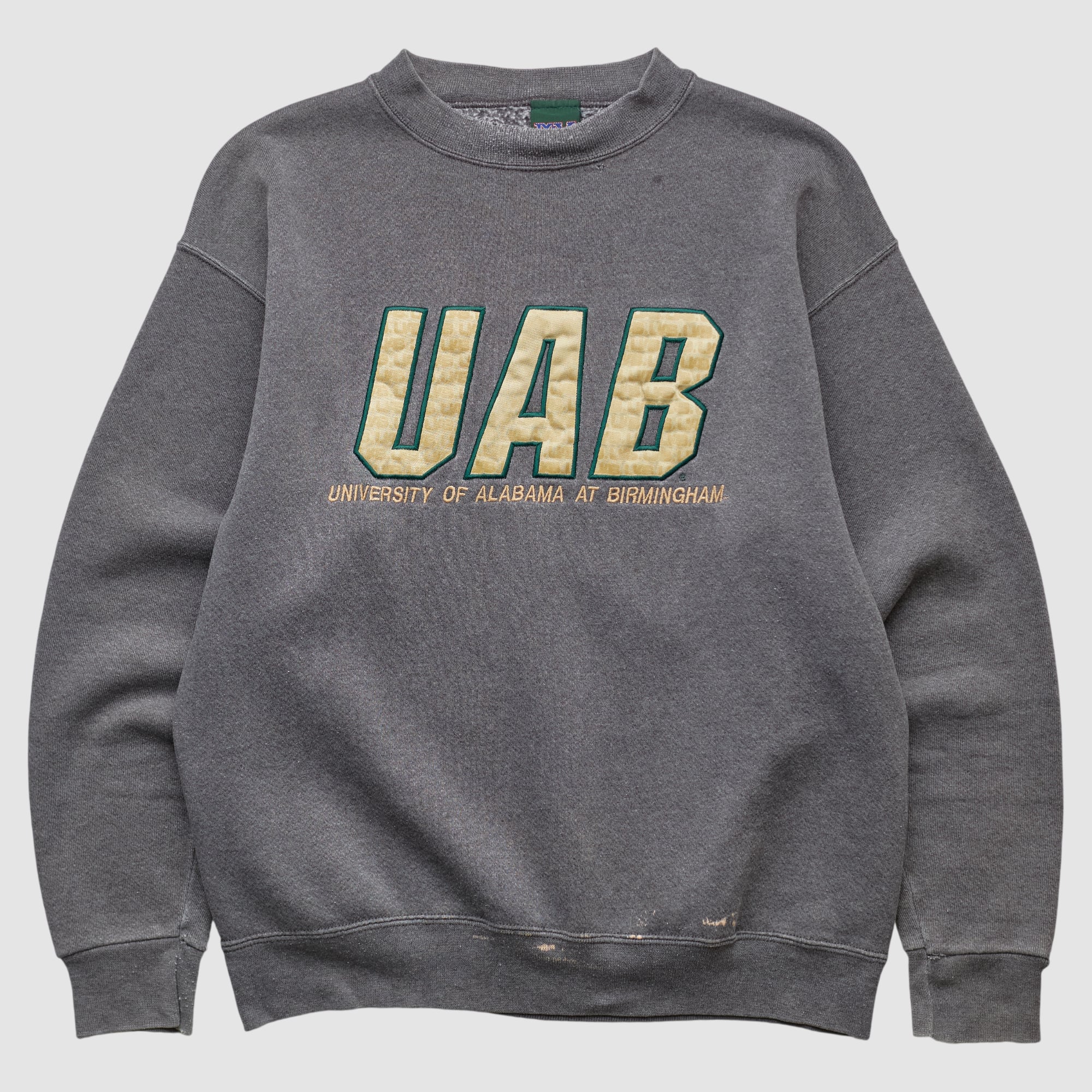 University of Alabama at Birmingham MV Sport 2000s Pullover Sweatshirt - Dark Heather Gray - S