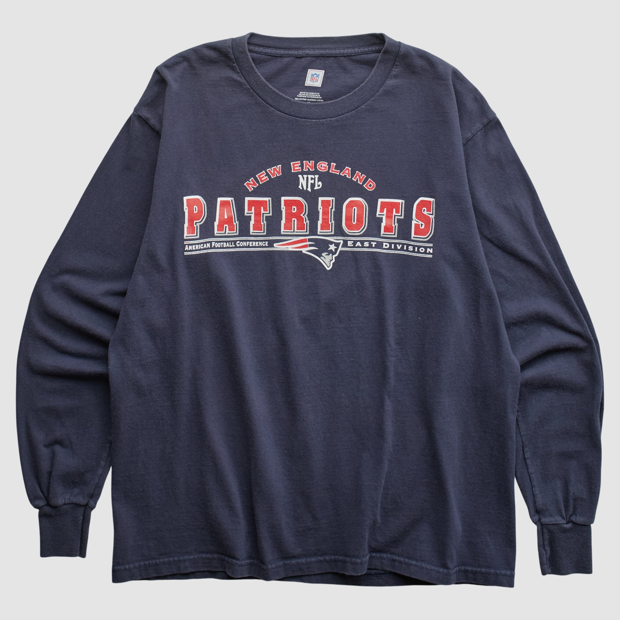 New England Patriots NFL 2010s Long Sleeve T-shirt - Navy - M