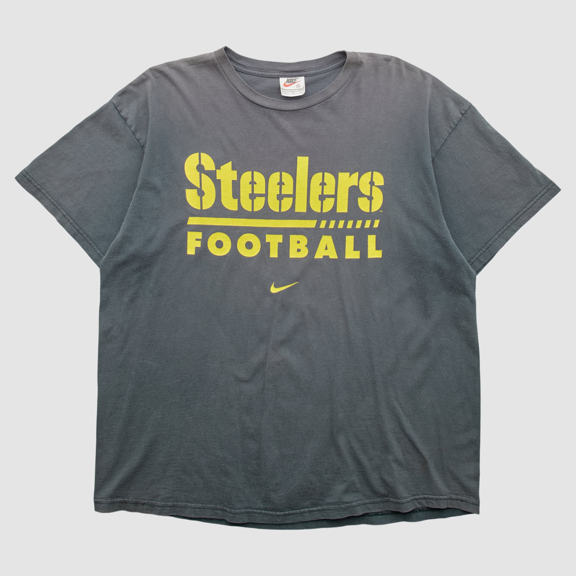 Pittsburgh Steelers Nike 2000s T-shirt - Charcoal - 2XL