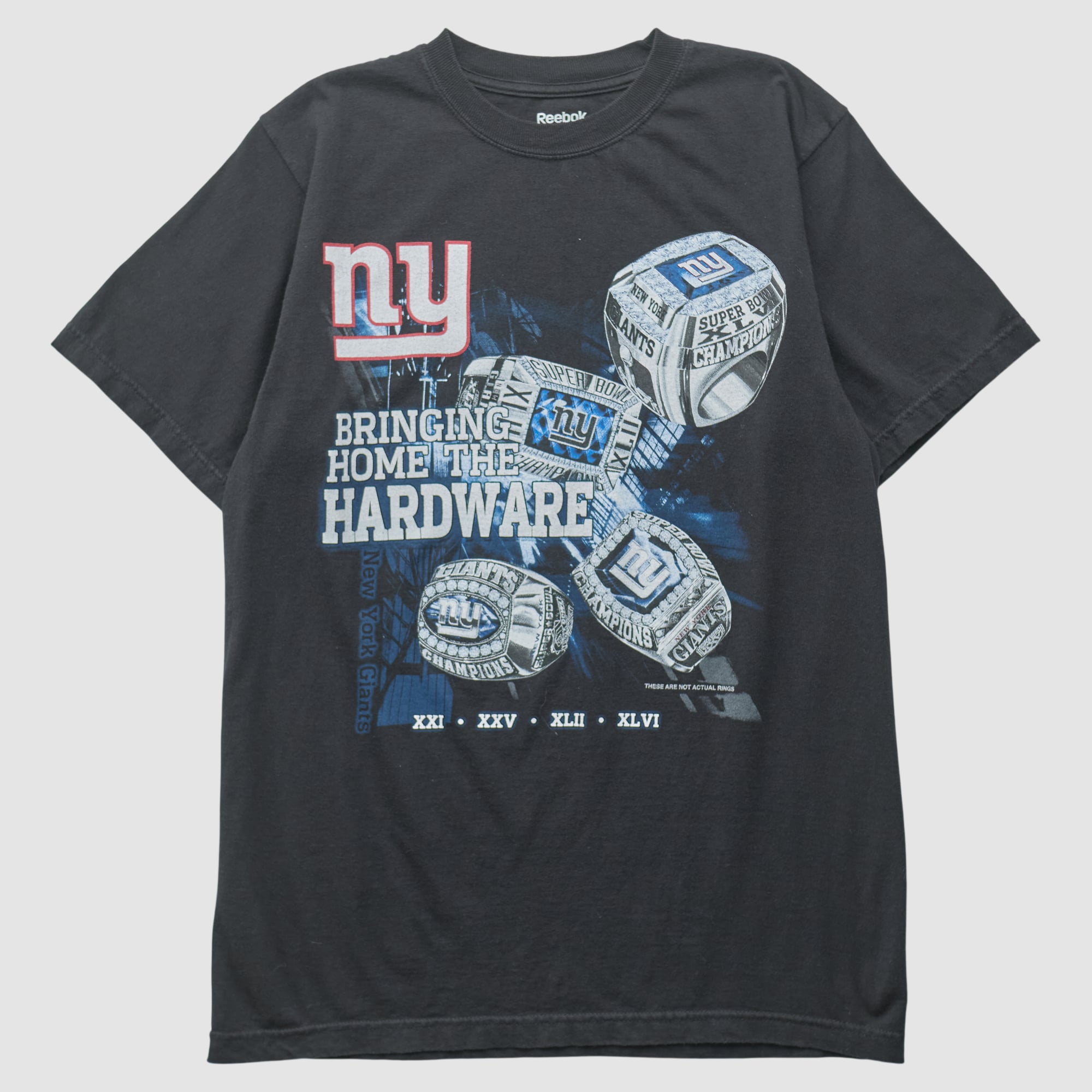 New York Giants Reebok 2012 T-shirt - Black - S