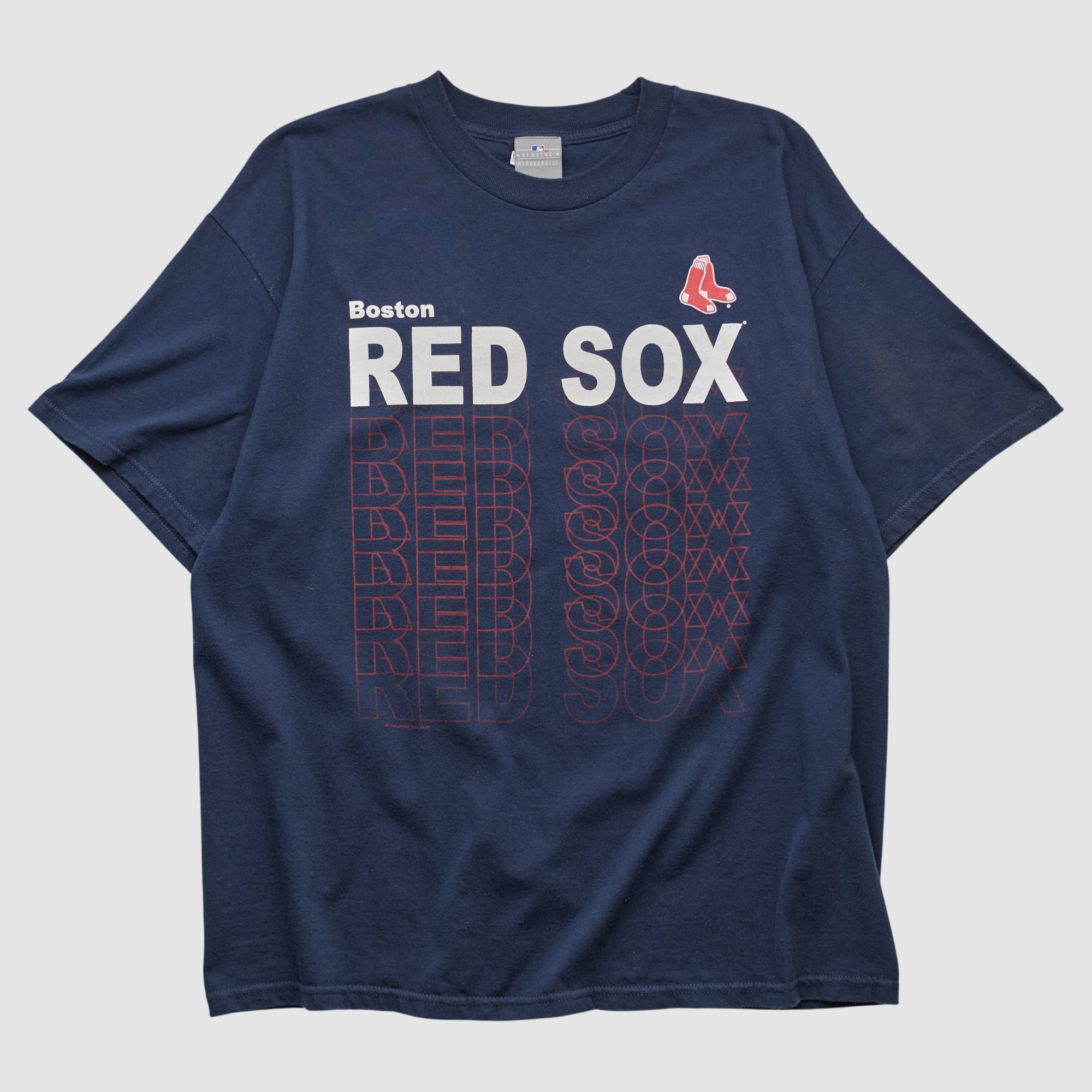 Boston Red Sox Genuine Merchandise 2000s T-shirt - Navy - XL
