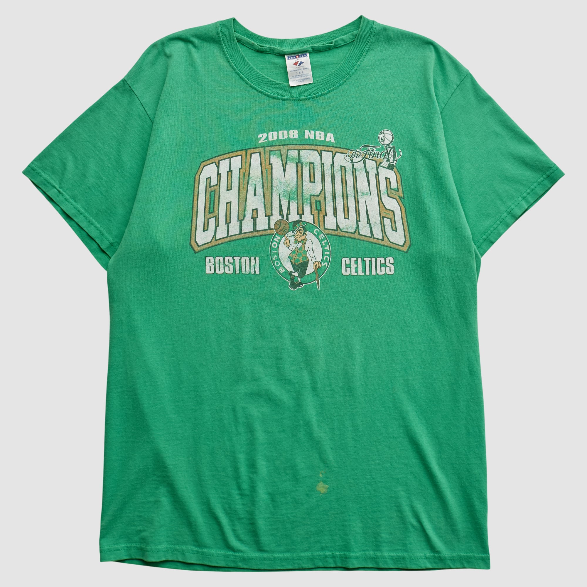 Boston Celtics Jerzees 2008 T-shirt - Green - M