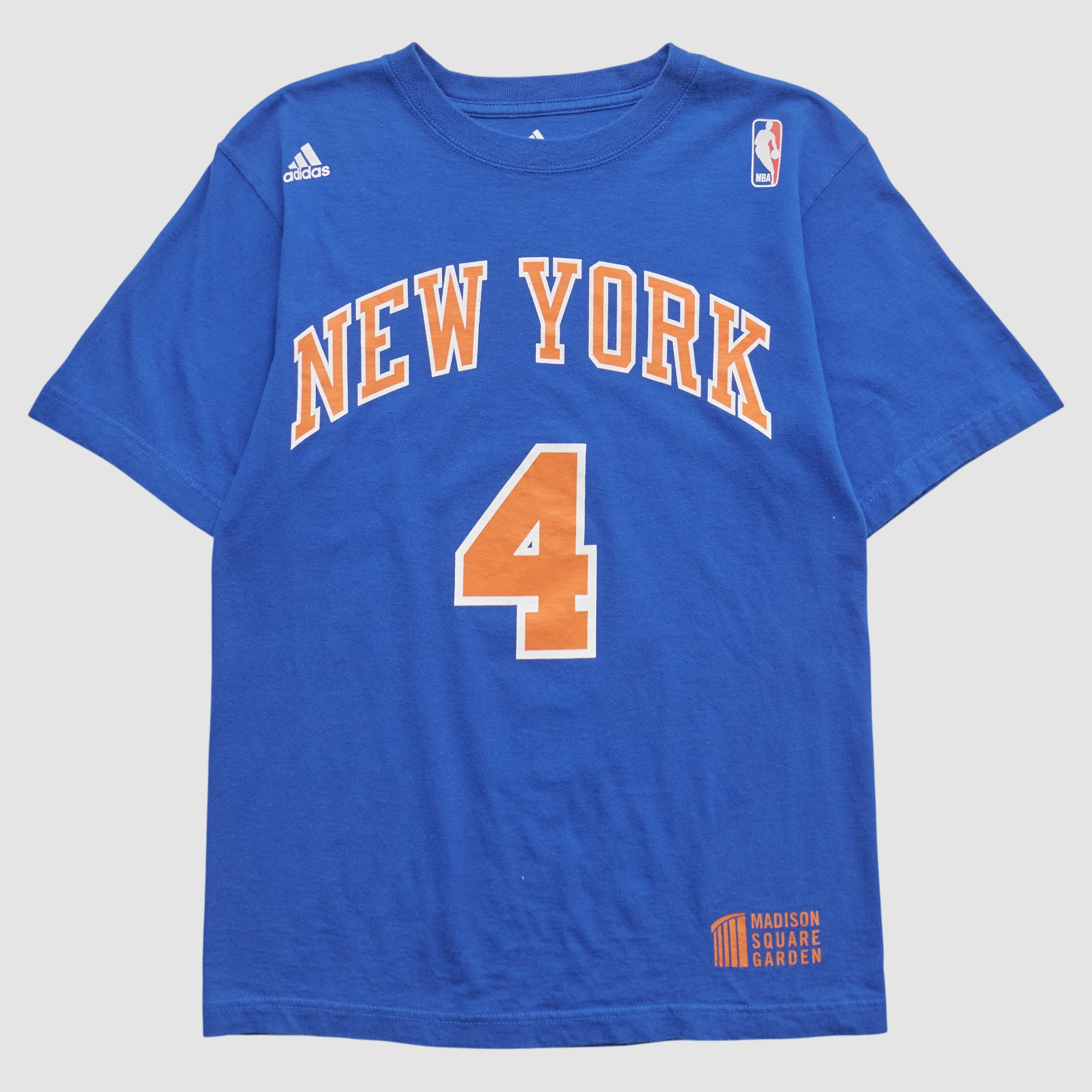 New York Knicks Adidas 2010s T-shirt - Blue - XS