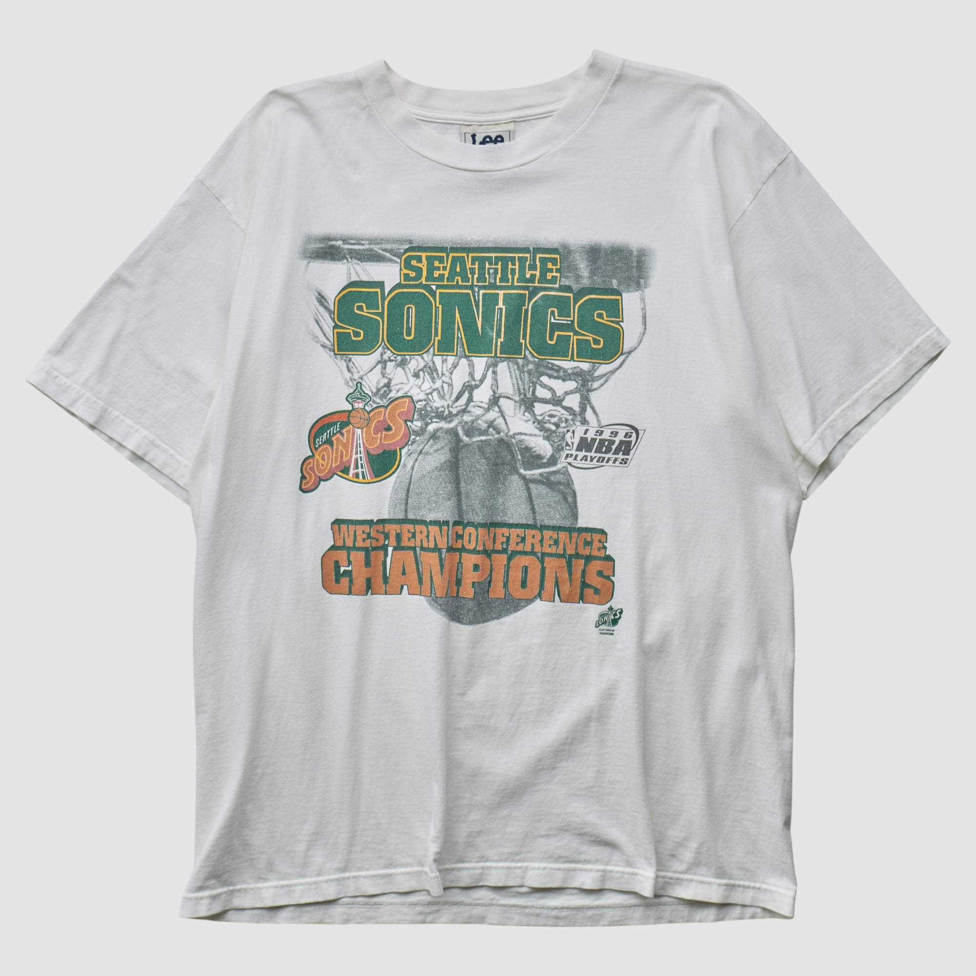 Seattle SuperSonics Lee Apparel 1996 T-shirt - White - XL
