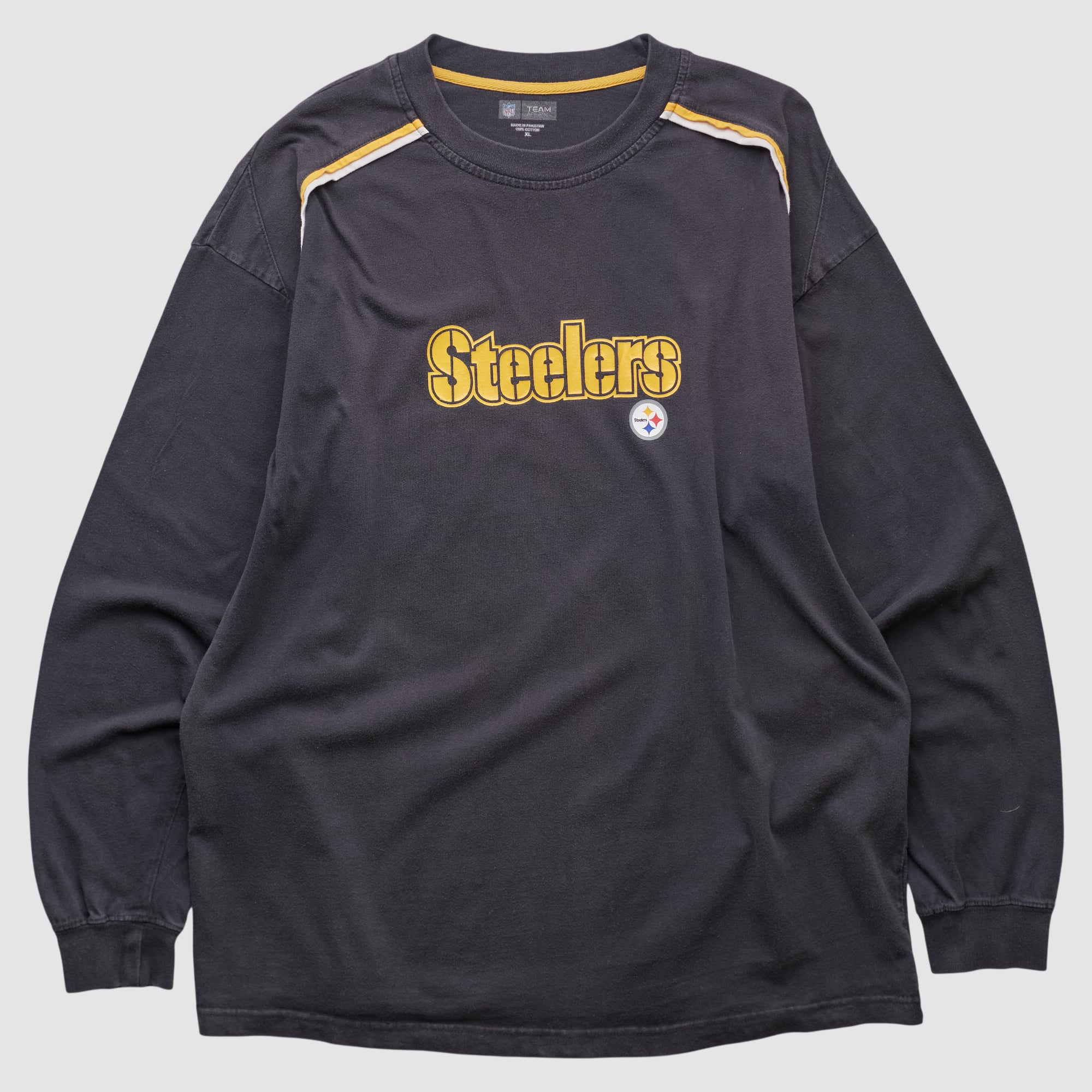 Pittsburgh Steelers NFL 2010s Long Sleeve T-shirt - Black - XL