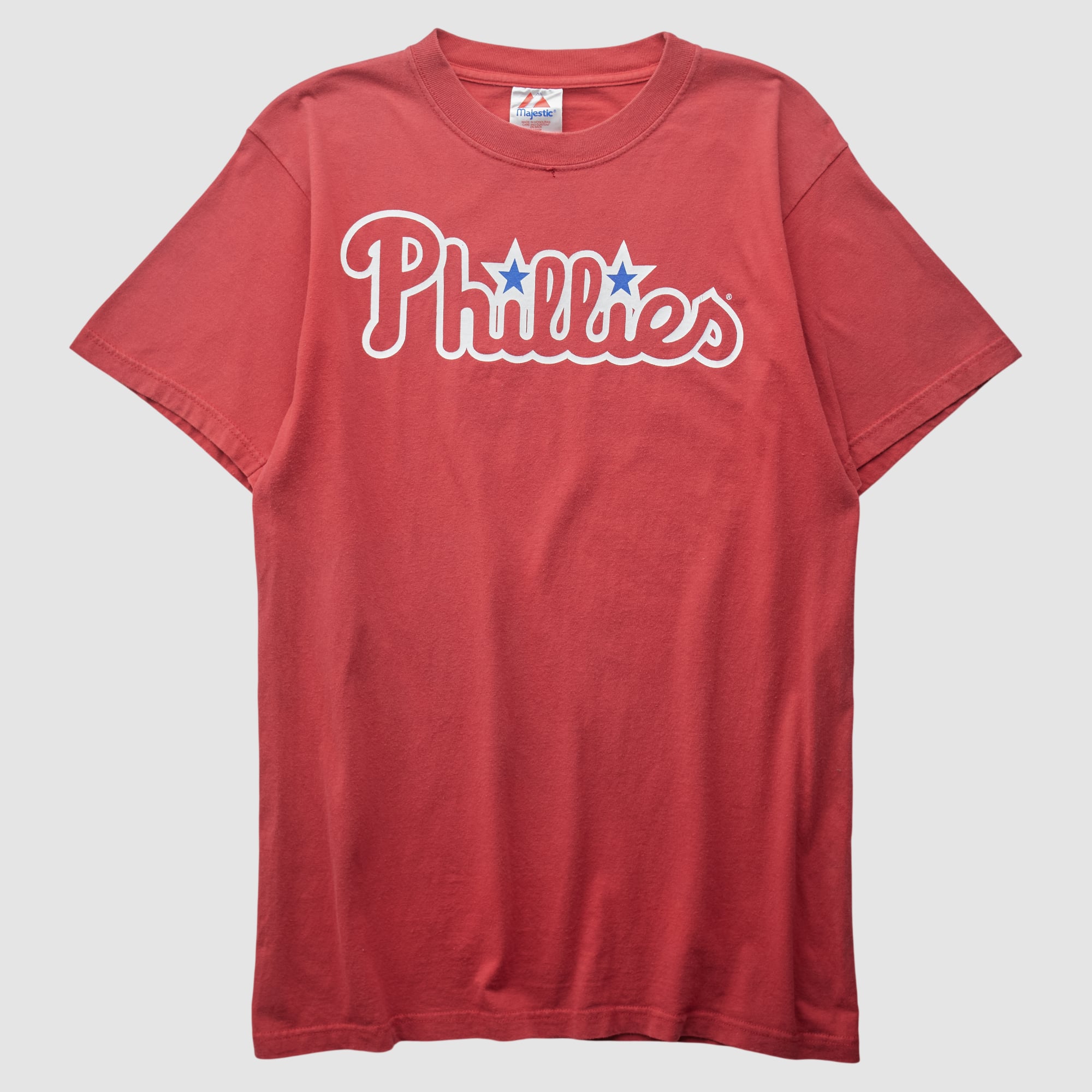 Philadelphia Phillies Majestic 2000s T-shirt - Red - XS