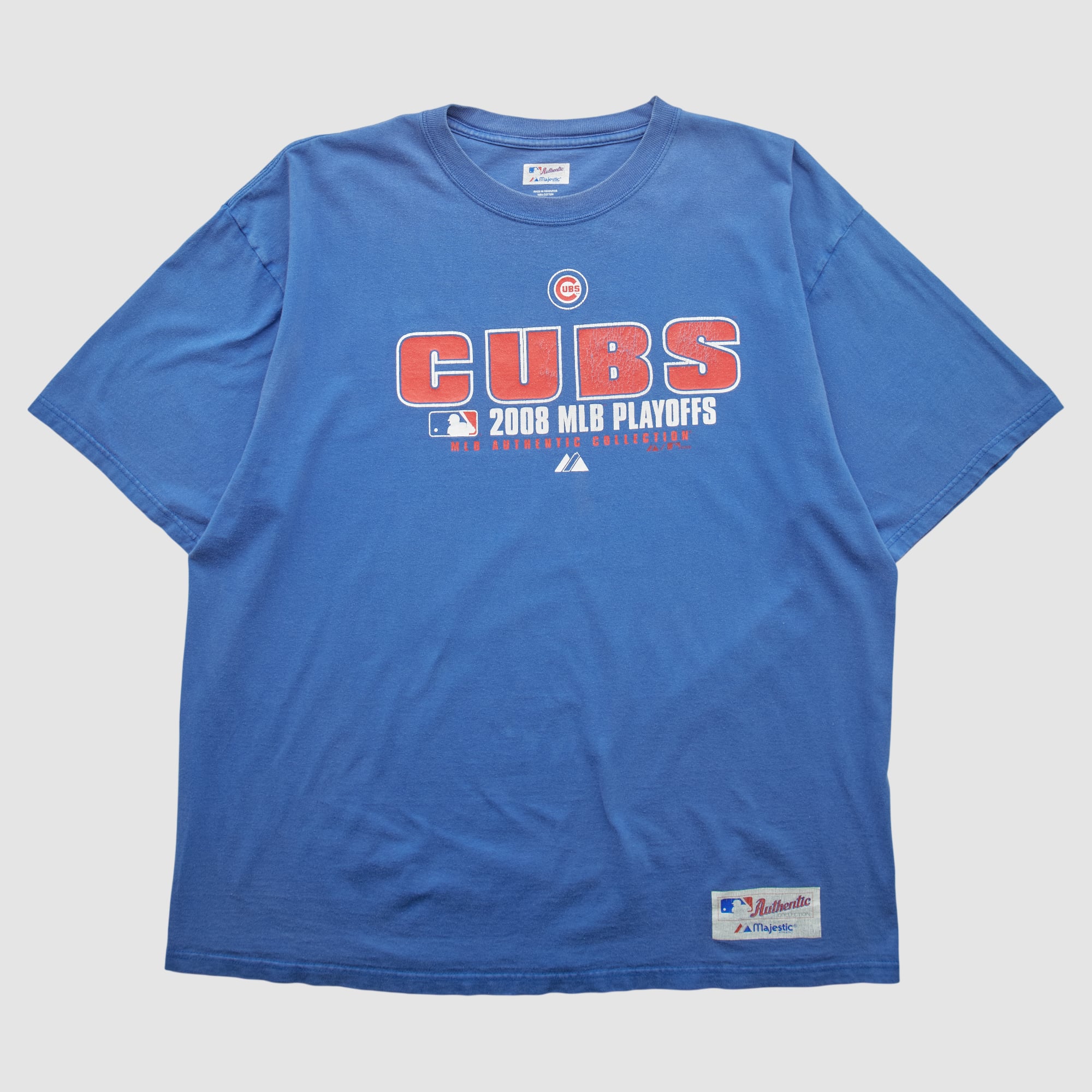 Chicago Cubs Majestic 2008 T-shirt - Blue - 2XL
